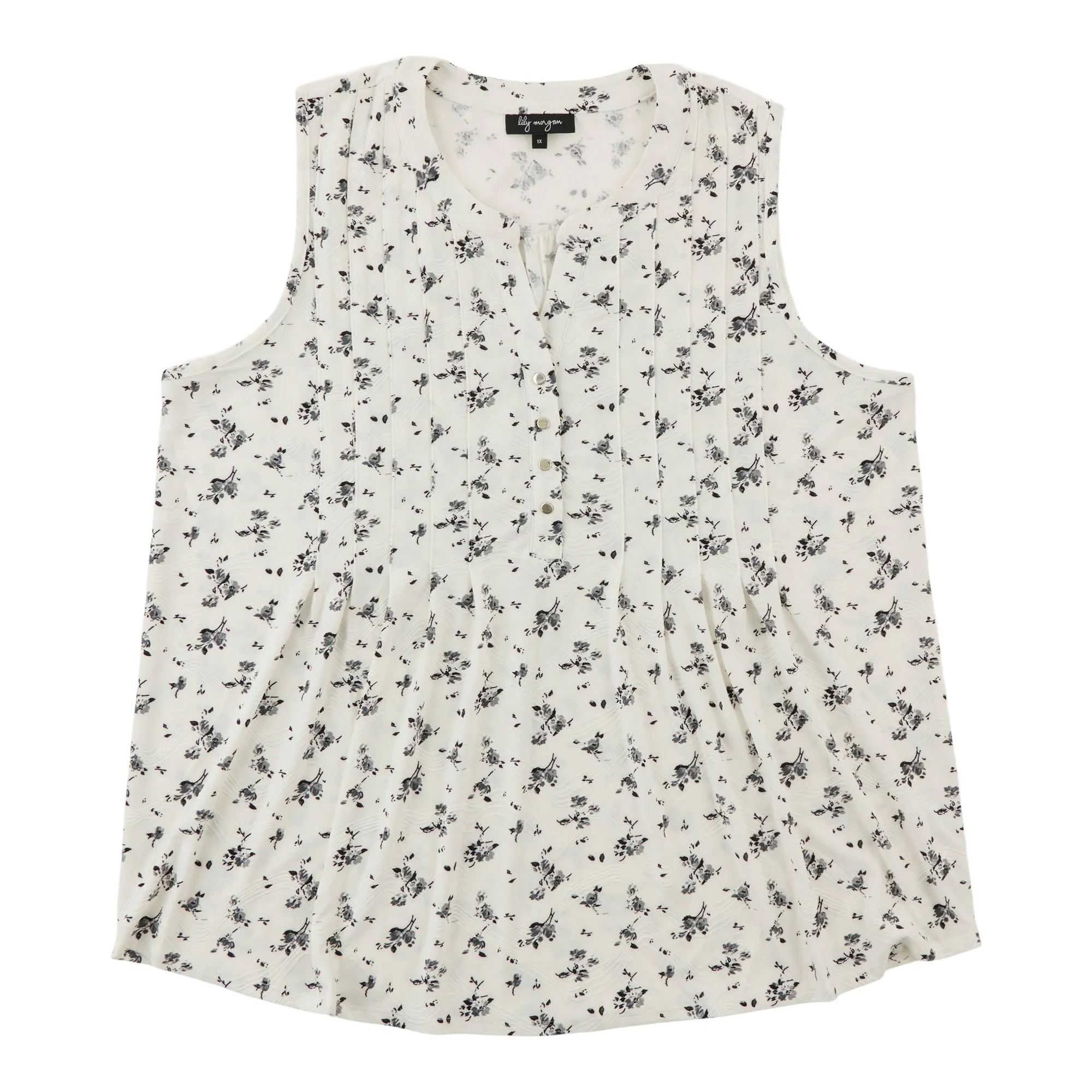 lily morgan Women's Plus Pintuck Camisole sold by Giant Tiger