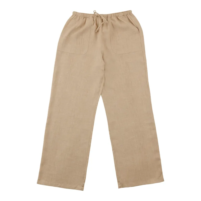 lily morgan Women's Solid Textured Wide Leg Pants sold by Giant Tiger