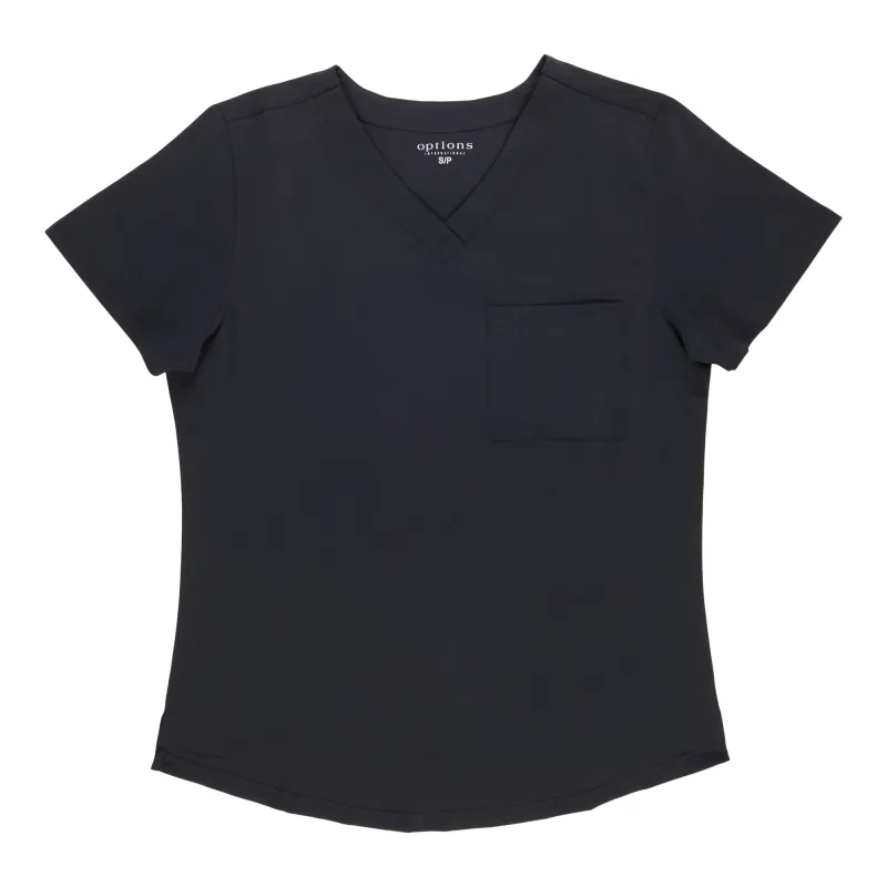 Options Women's Scrub Top, Navy sold by Giant Tiger