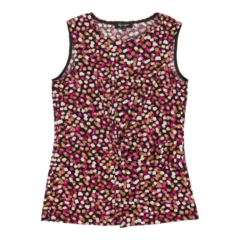 lily morgan Women's Knot Front Tank Top sold by Giant Tiger