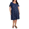 Women's Plus Sleeveless Skater Dress sold by Giant Tiger