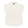 lily morgan Women's Collared Short Sleeve Top sold by Giant Tiger