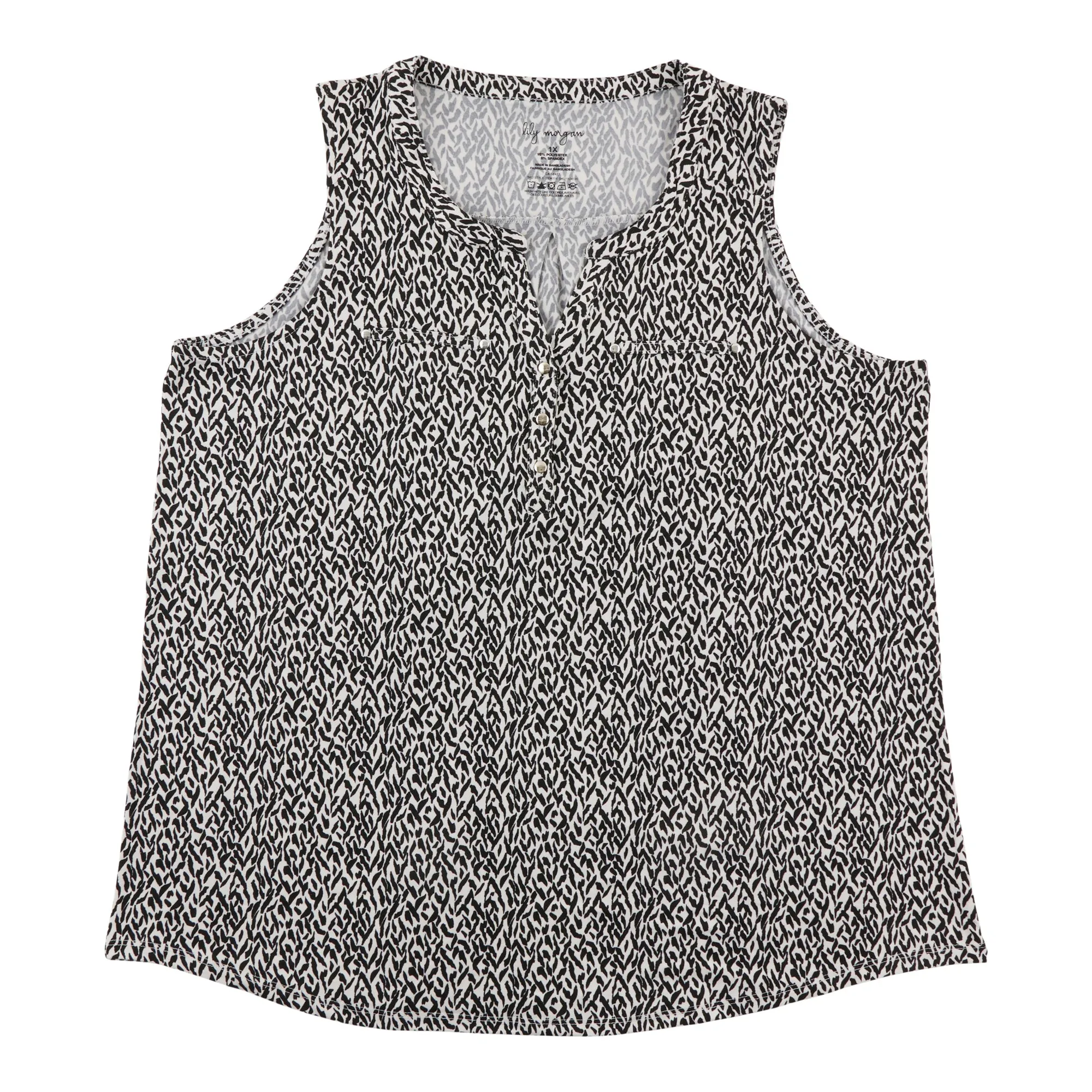 lily morgan Women's Plus Camisole with Stud Details sold by Giant Tiger