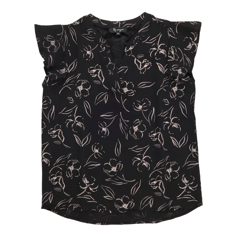 lily morgan Women's V-Neck Blouse sold by Giant Tiger