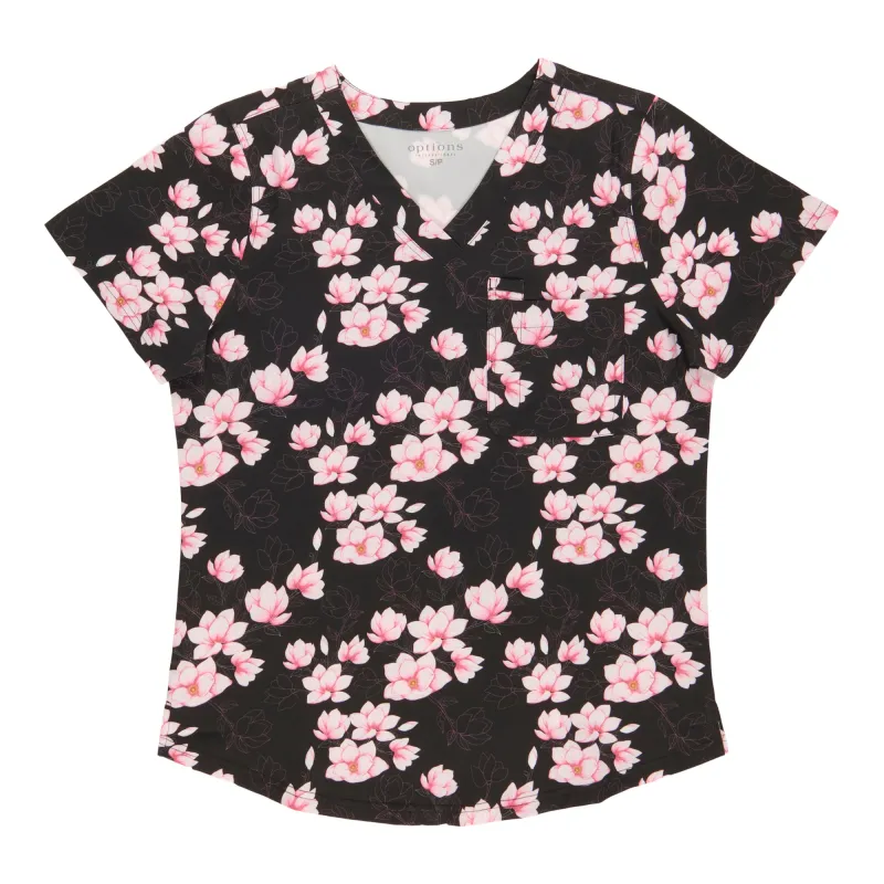 Options Women's Printed Scrub Top sold by Giant Tiger