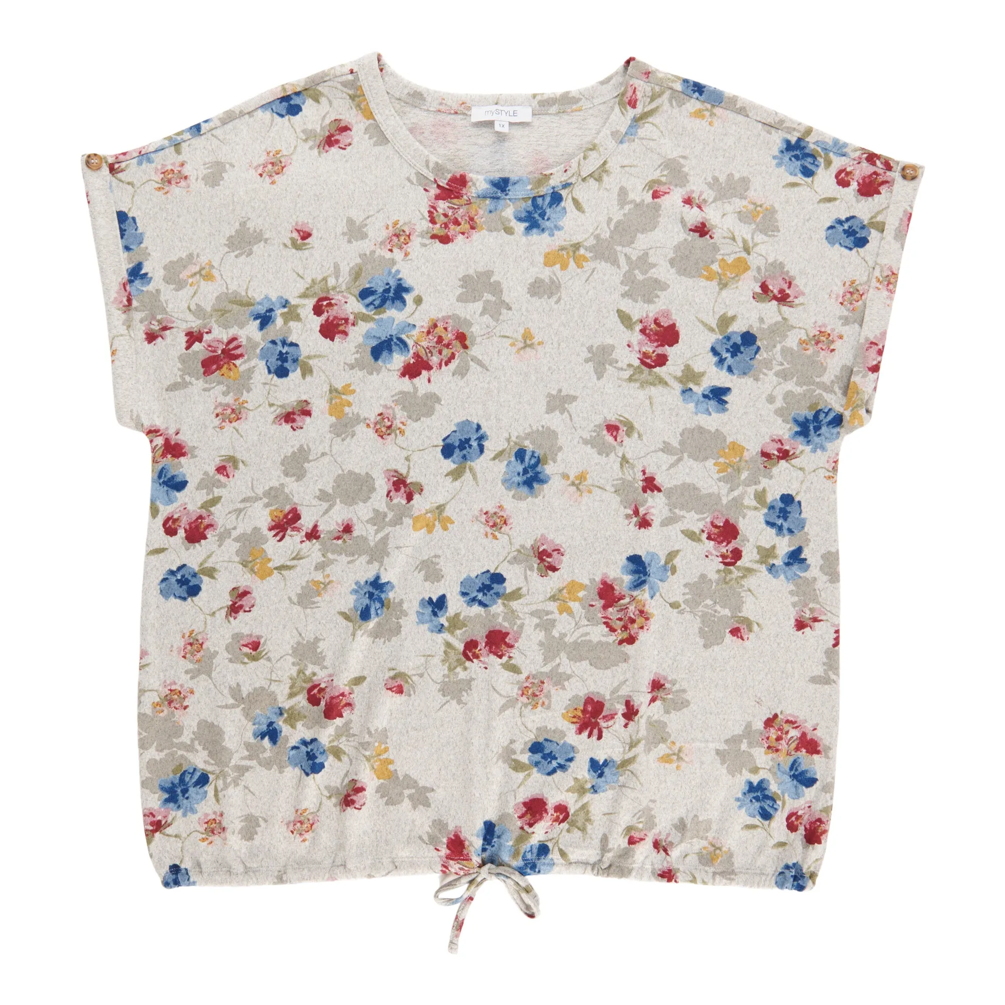 mySTYLE Women's Plus Floral Top sold by Giant Tiger