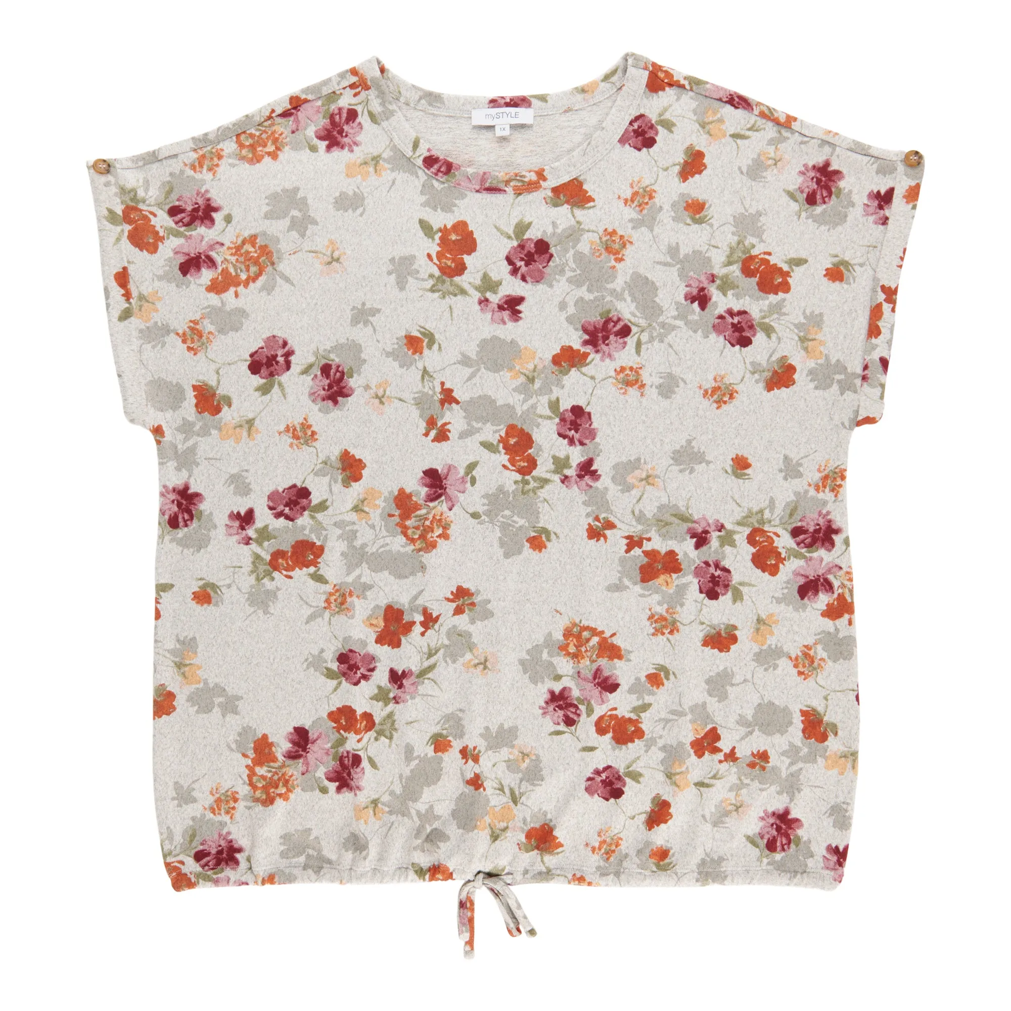 mySTYLE Women's Plus Floral Top sold by Giant Tiger product image thumbnail 2