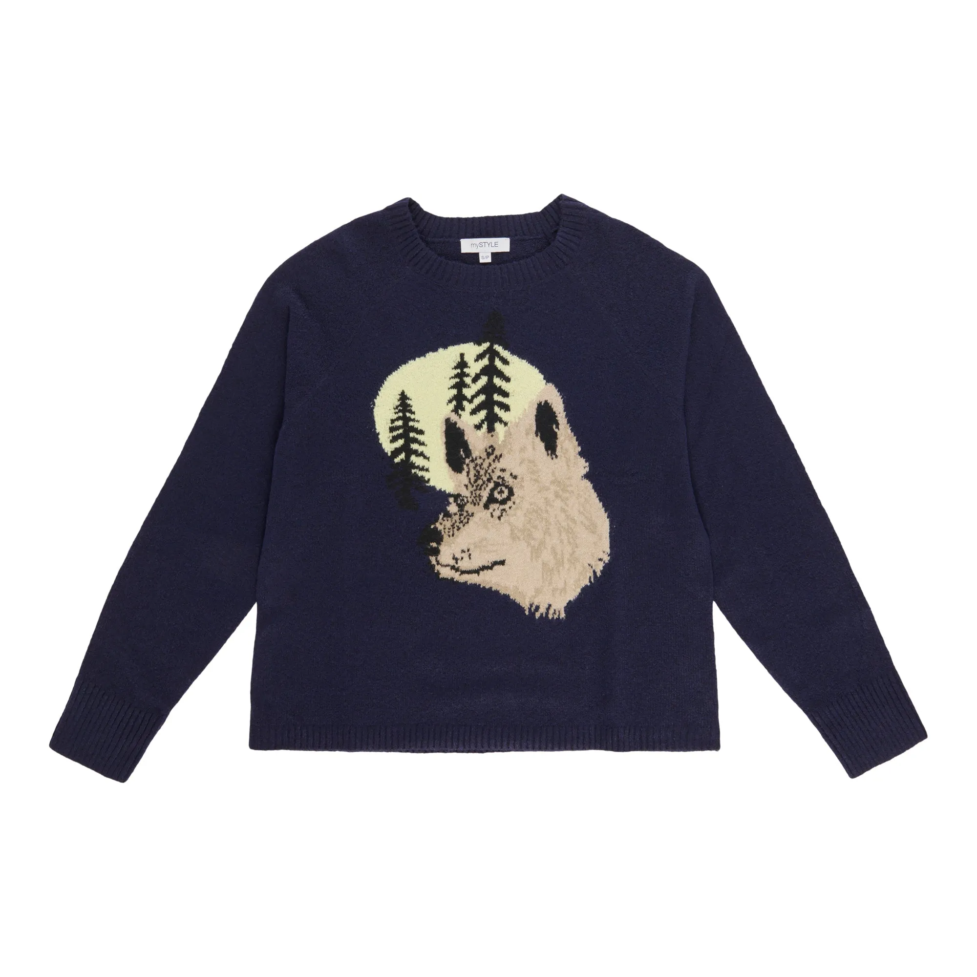 mySTYLE Women's Animal Crew Neck Sweater sold by Giant Tiger product image thumbnail 2