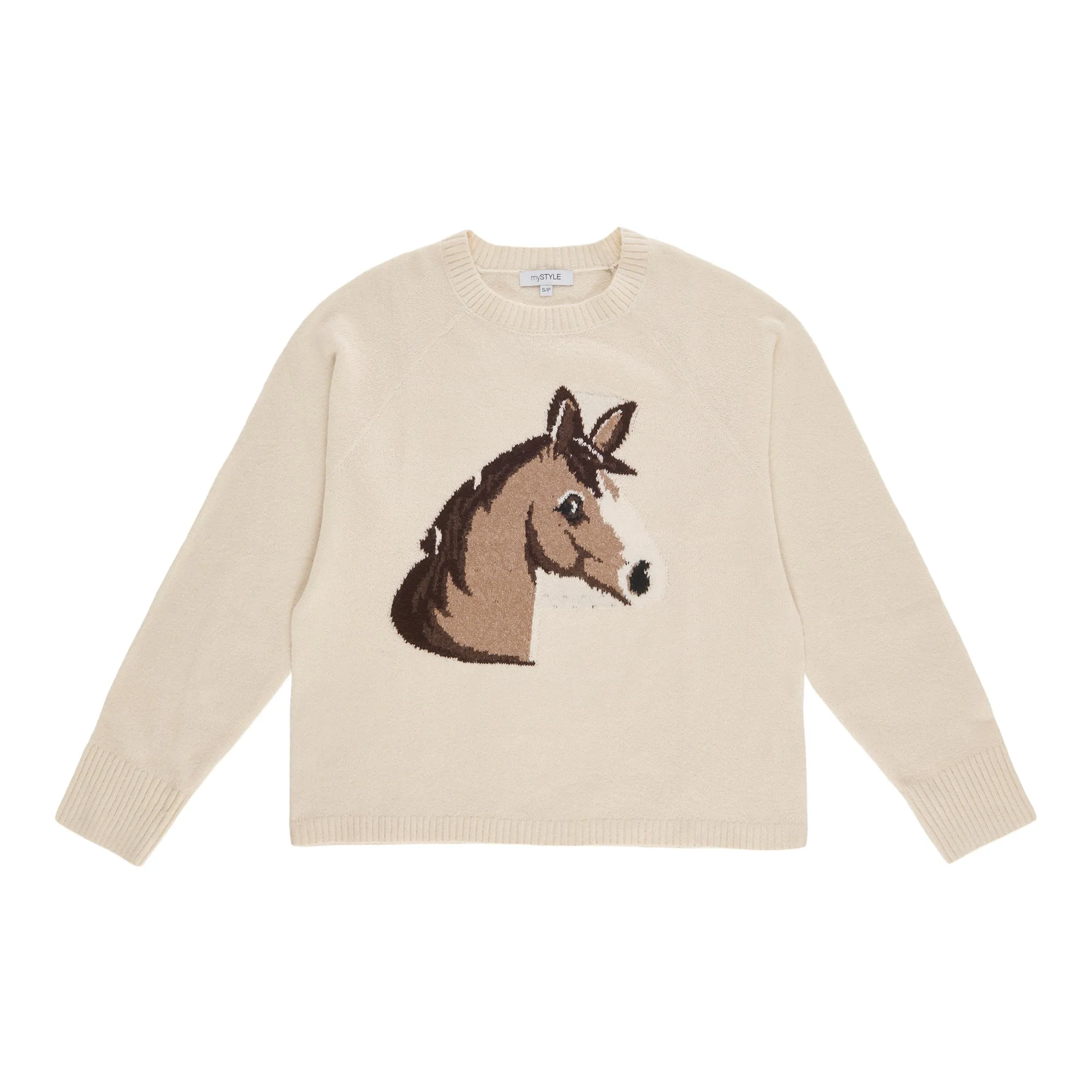 mySTYLE Women's Animal Crew Neck Sweater sold by Giant Tiger