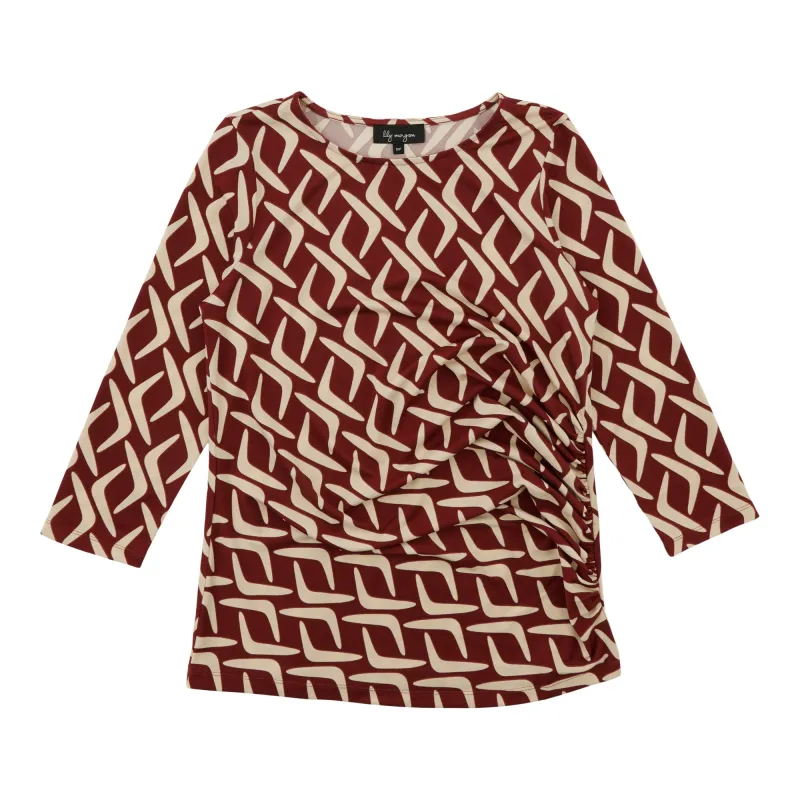 lily morgan Women's Elbow Sleeve Top sold by Giant Tiger