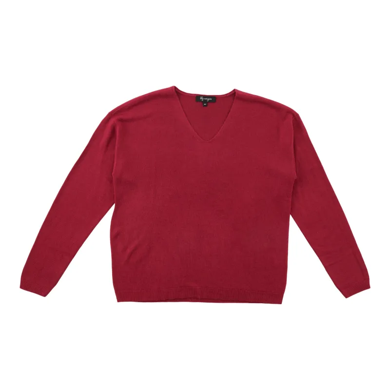 lily morgan Women's V-Neck Long Sleeve Sweater sold by Giant Tiger