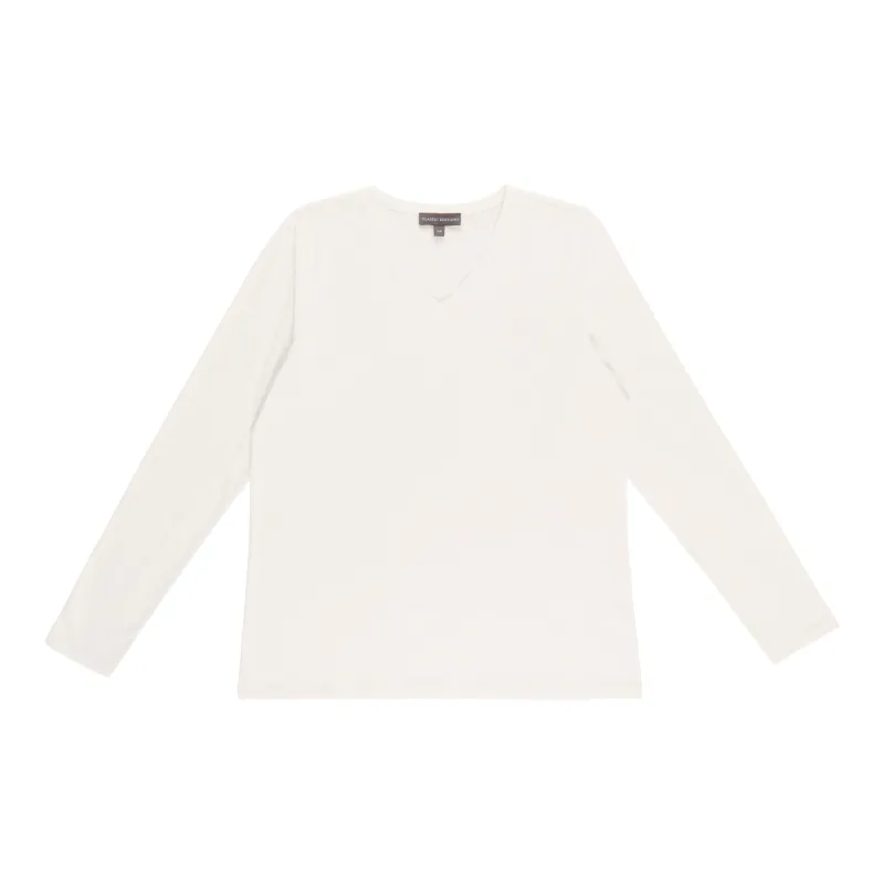 Classic Editions Women's Long Sleeve V-Neck Top sold by Giant Tiger