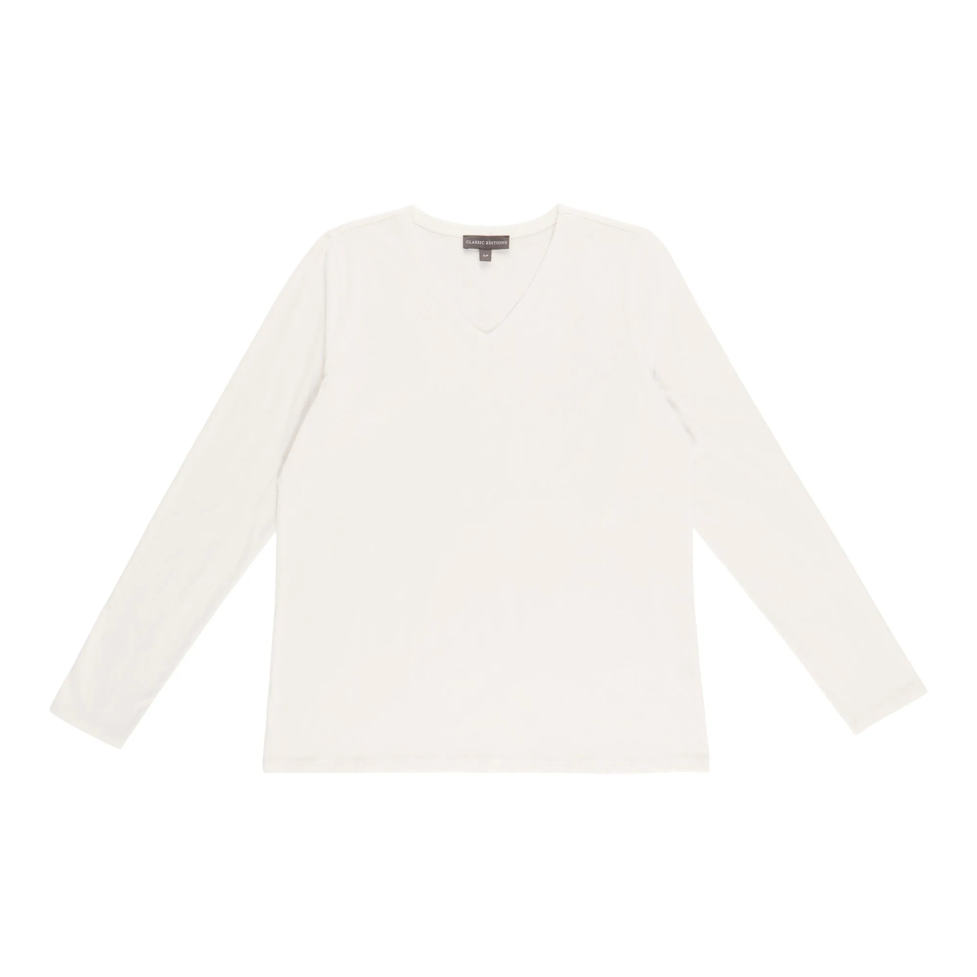 Classic Editions Women's Long Sleeve V-Neck Top sold by Giant Tiger