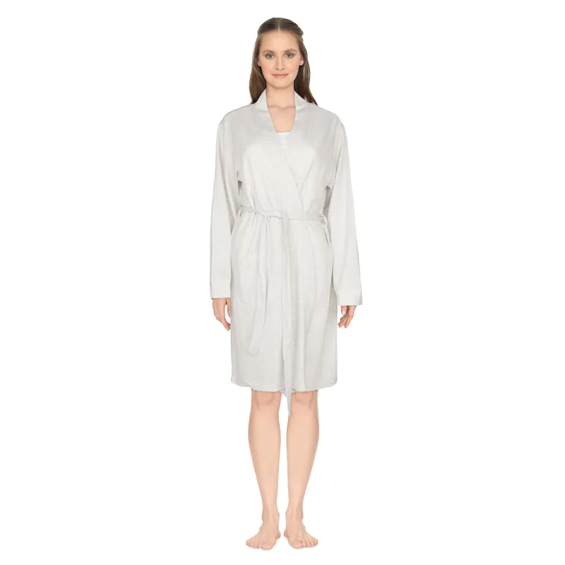 Carisma Women's Solid Waffle Robe sold by Giant Tiger