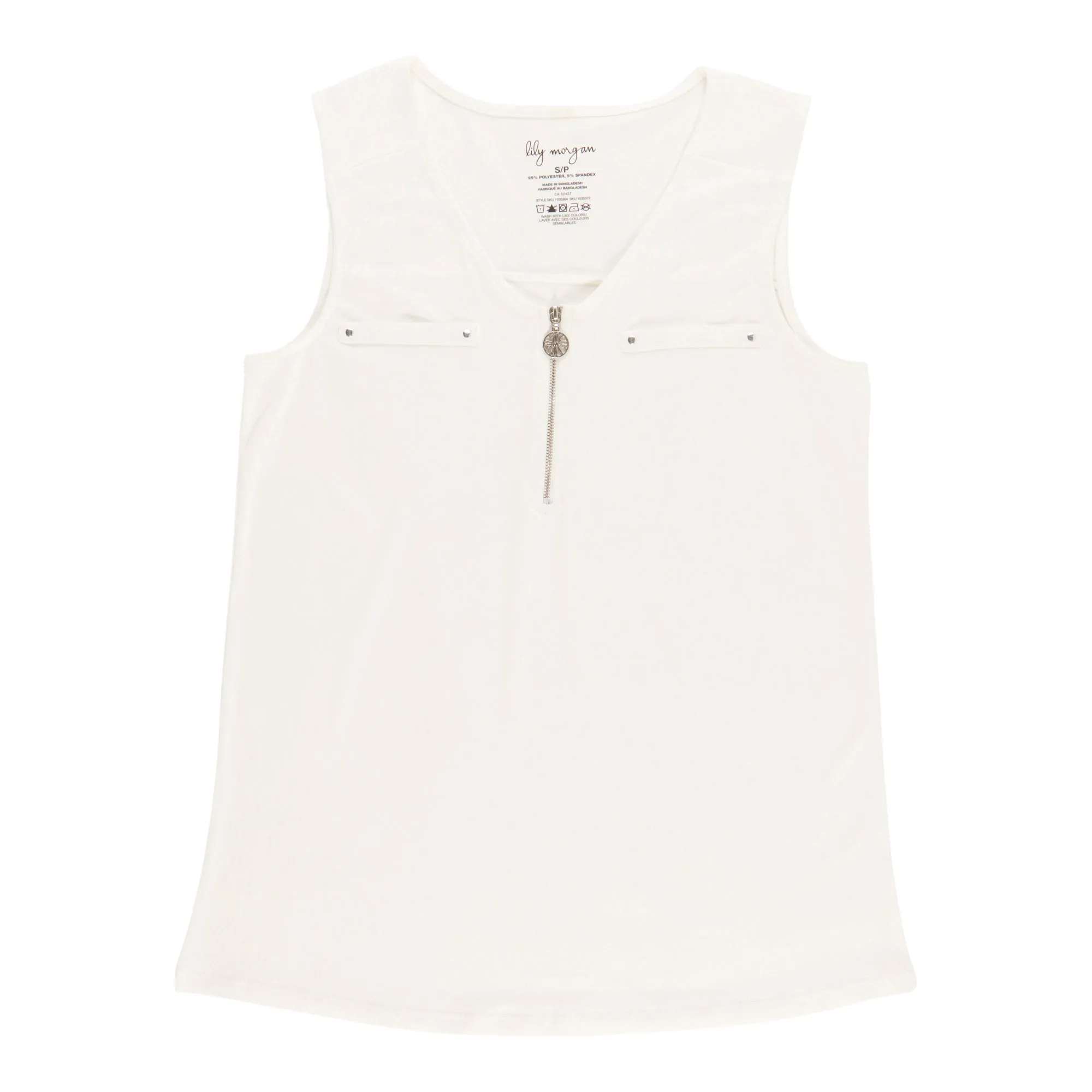 lily morgan Women's Zipper Tank Top sold by Giant Tiger product image thumbnail 2