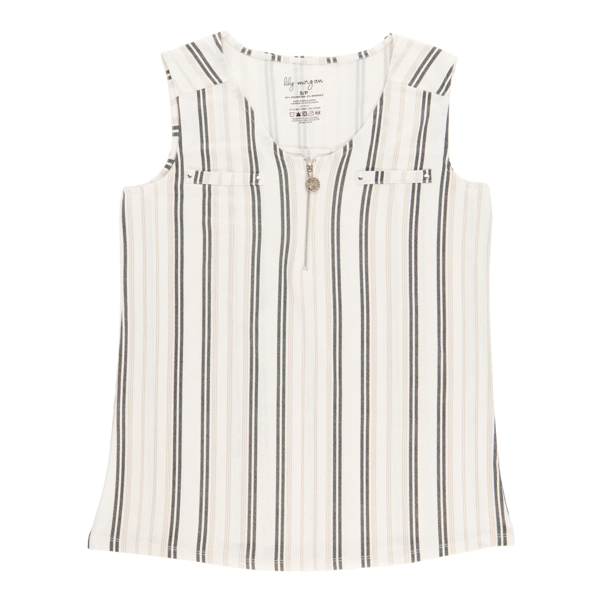 lily morgan Women's Zipper Tank Top sold by Giant Tiger product image thumbnail 5