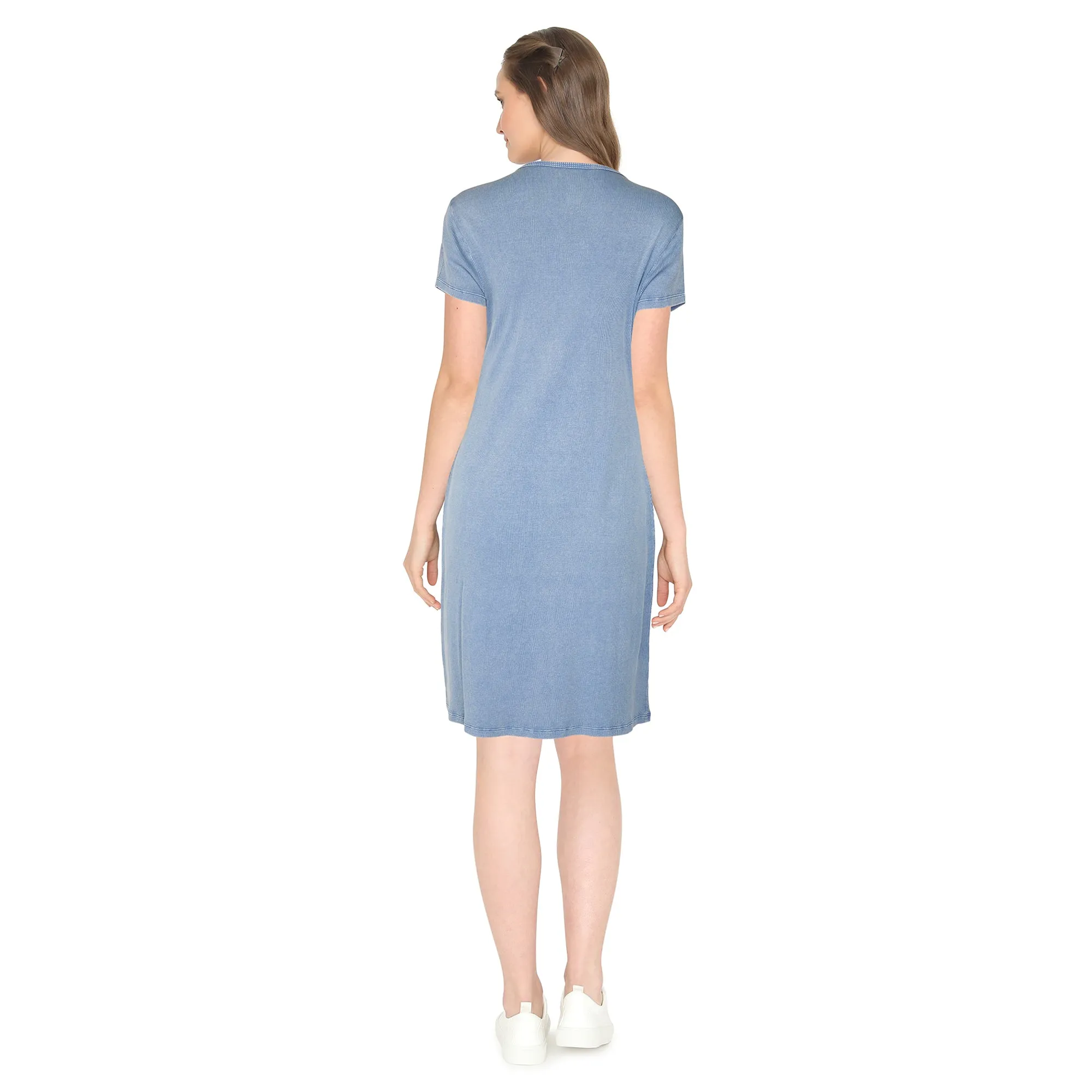 mySTYLE Women's Ribbed T-Shirt Dress sold by Giant Tiger product image thumbnail 2