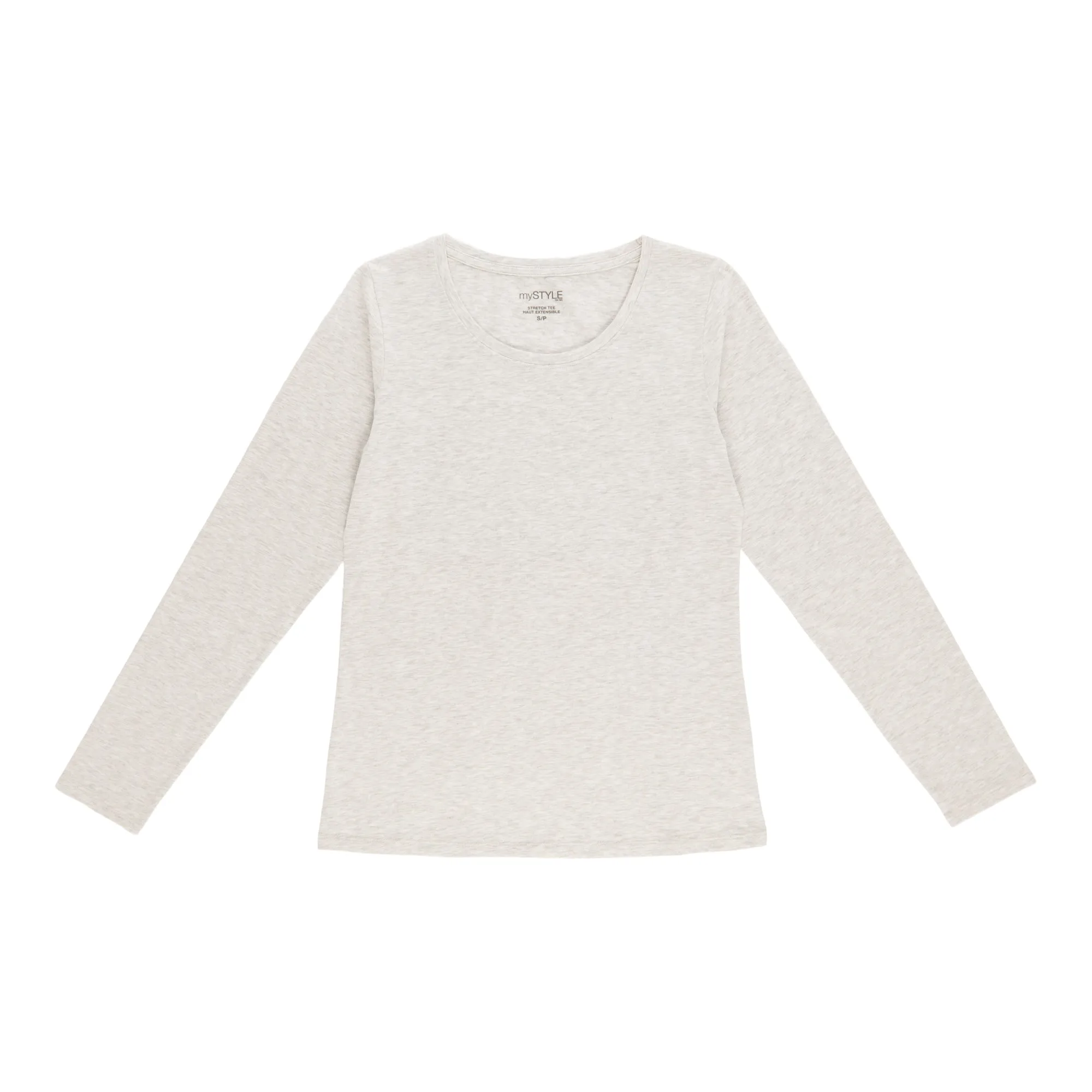 mySTYLE Women's Stretchy Long Sleeve Tee sold by Giant Tiger product image thumbnail 3