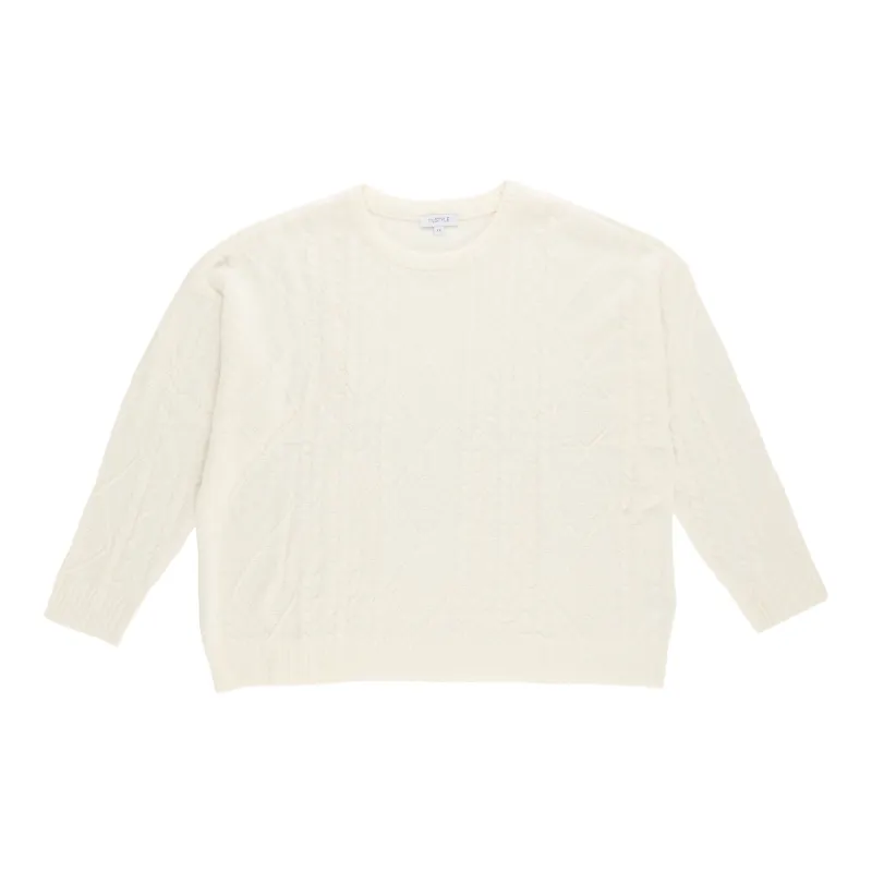 mySTYLE Women's Plus Round Neck Sweater sold by Giant Tiger