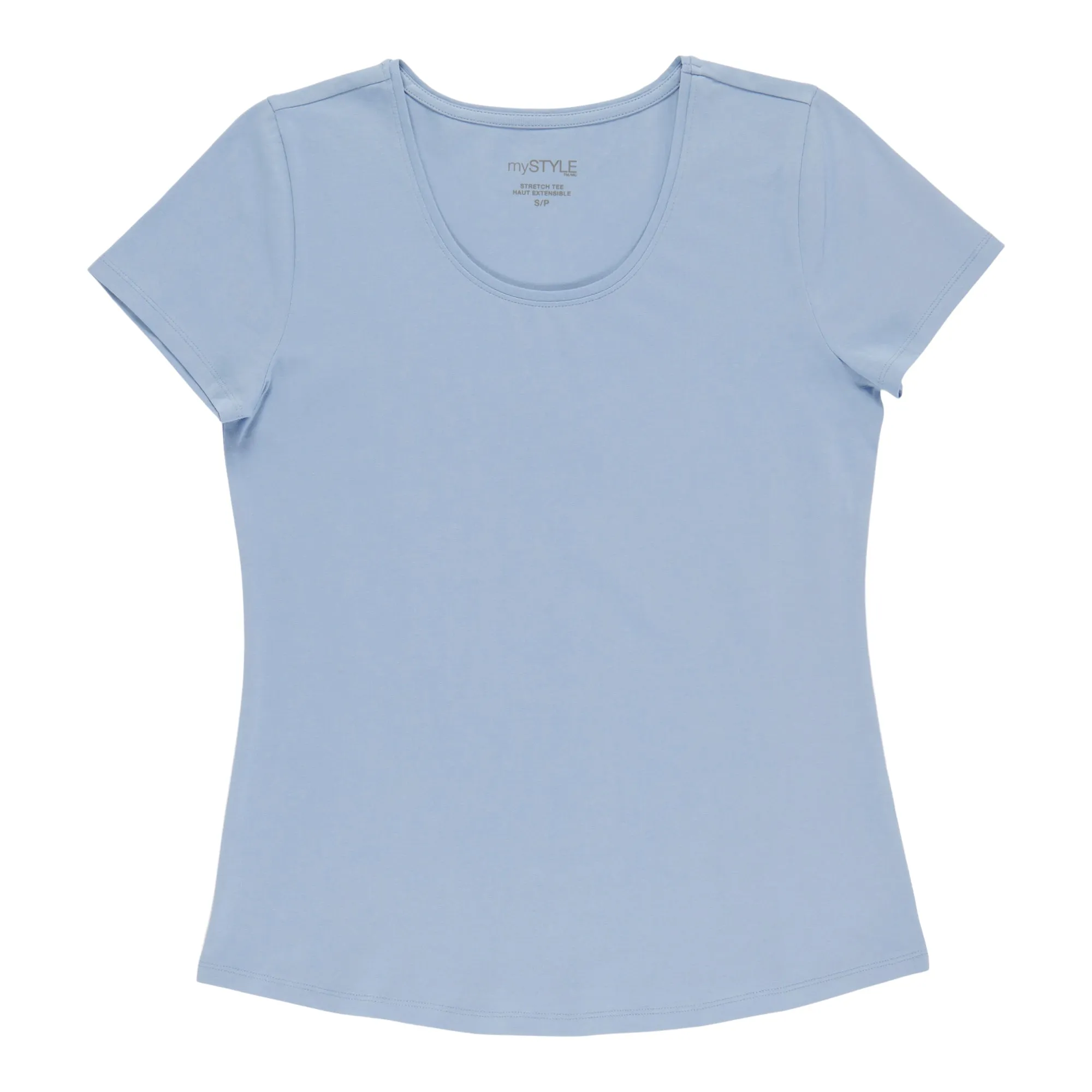 mySTYLE Women's Scoop Neck Stretchy T-Shirt sold by Giant Tiger product image thumbnail 4