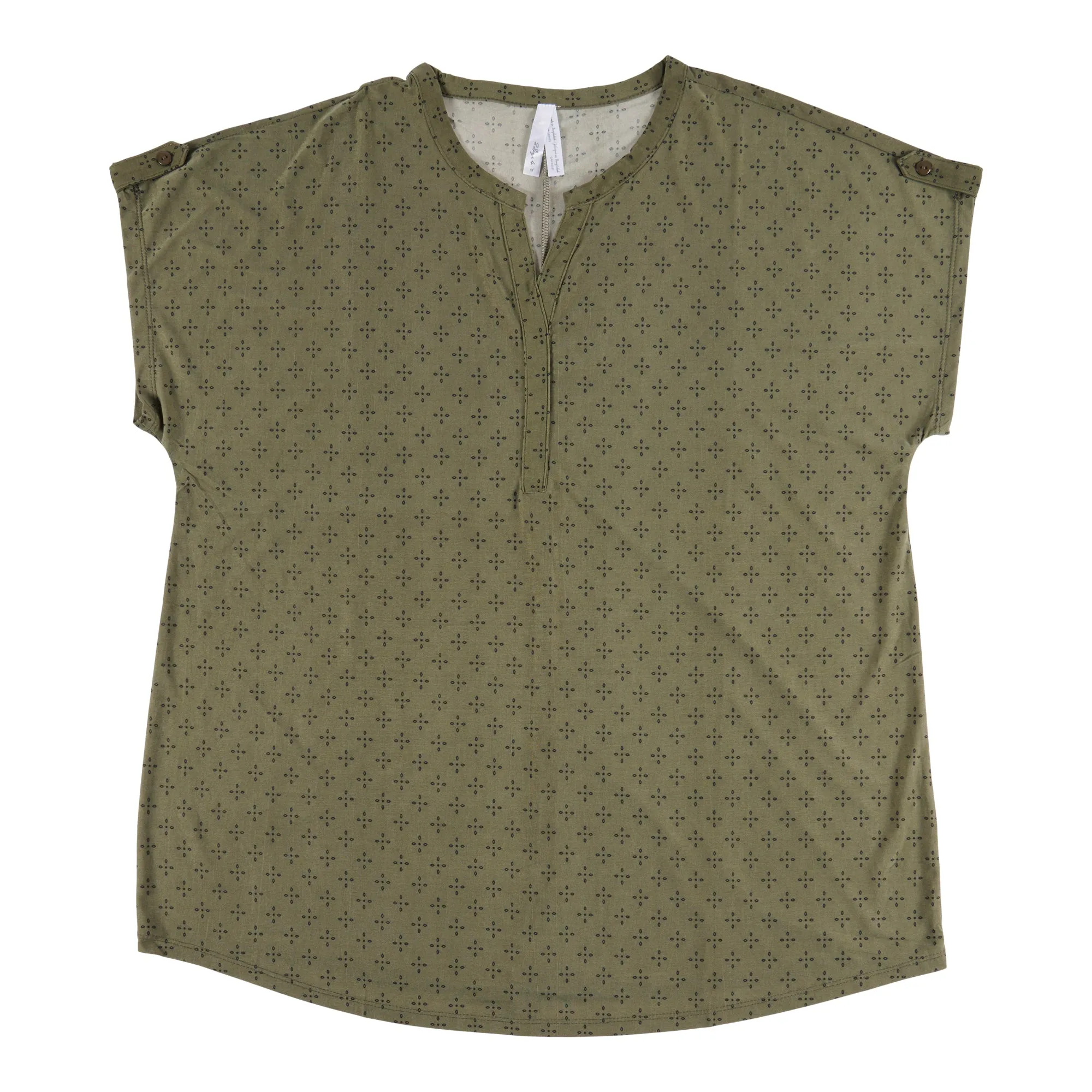 Women's Plus Printed Cap Sleeve Top sold by Giant Tiger product image thumbnail 4