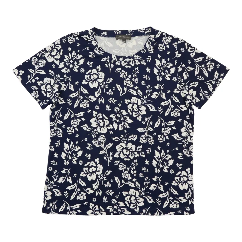 Classic Editions Women's Short Sleeve Top sold by Giant Tiger