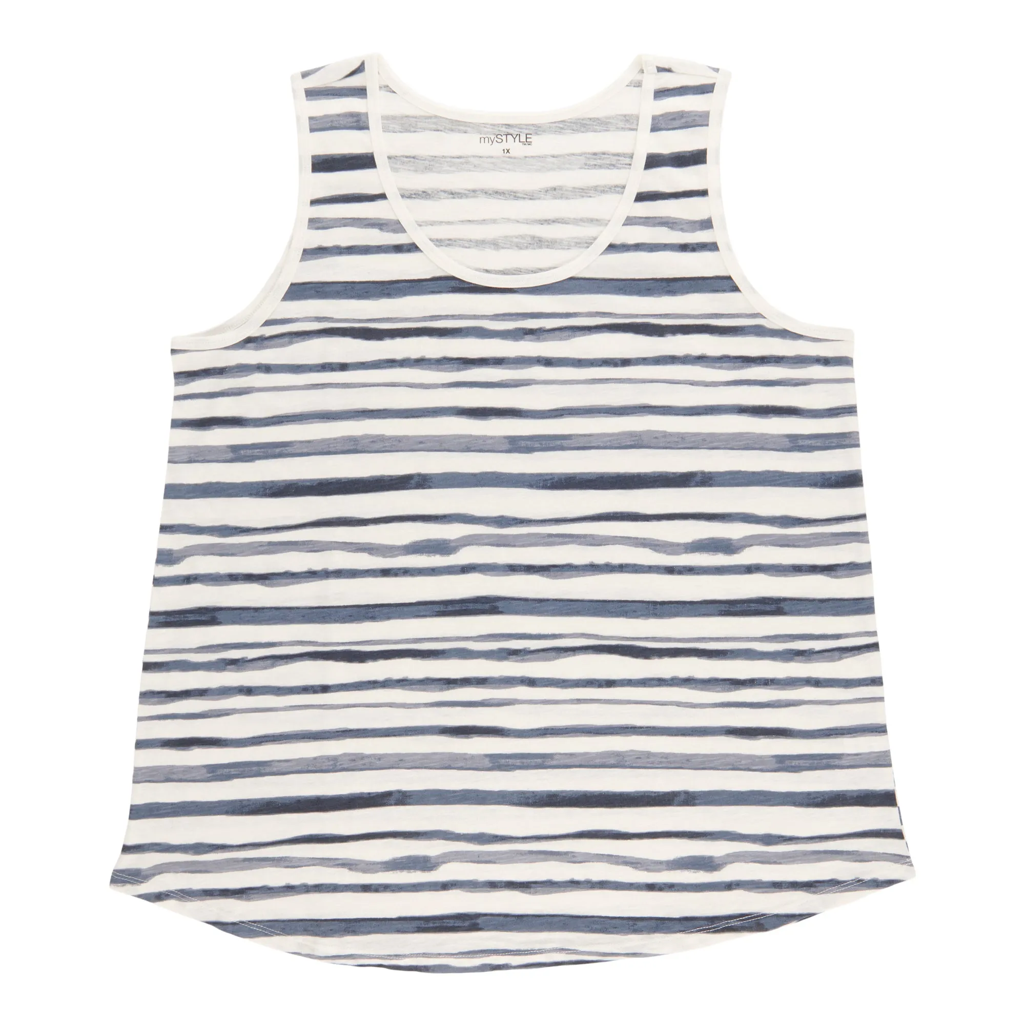 mySTYLE Women's Plus Scooped Tank Top sold by Giant Tiger