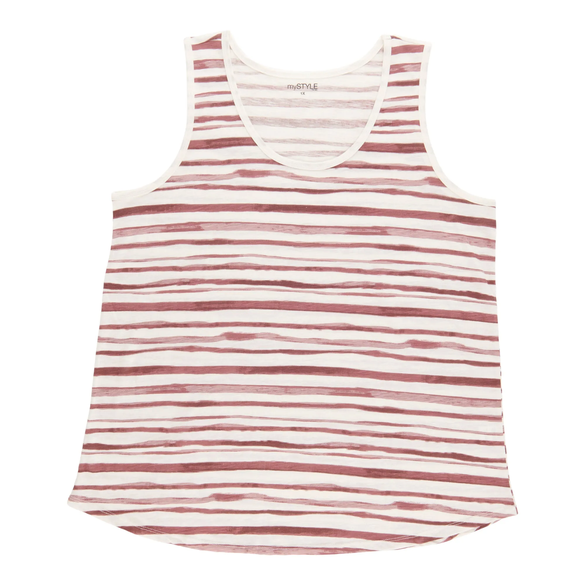 mySTYLE Women's Plus Scooped Tank Top sold by Giant Tiger product image thumbnail 2