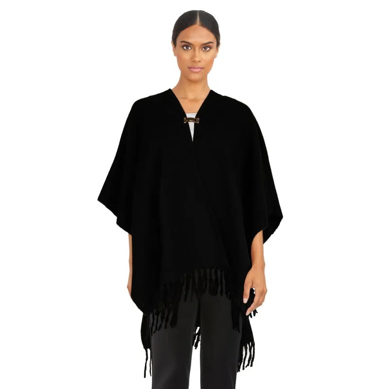 Women's Front-Closure Poncho sold by Giant Tiger
