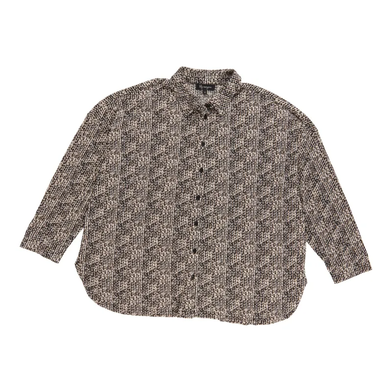 lily morgan Women's Plus Crinkle Blouse sold by Giant Tiger