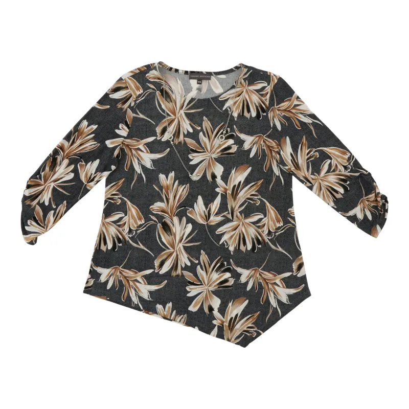 Classic Editions Women's Top with Necklace sold by Giant Tiger