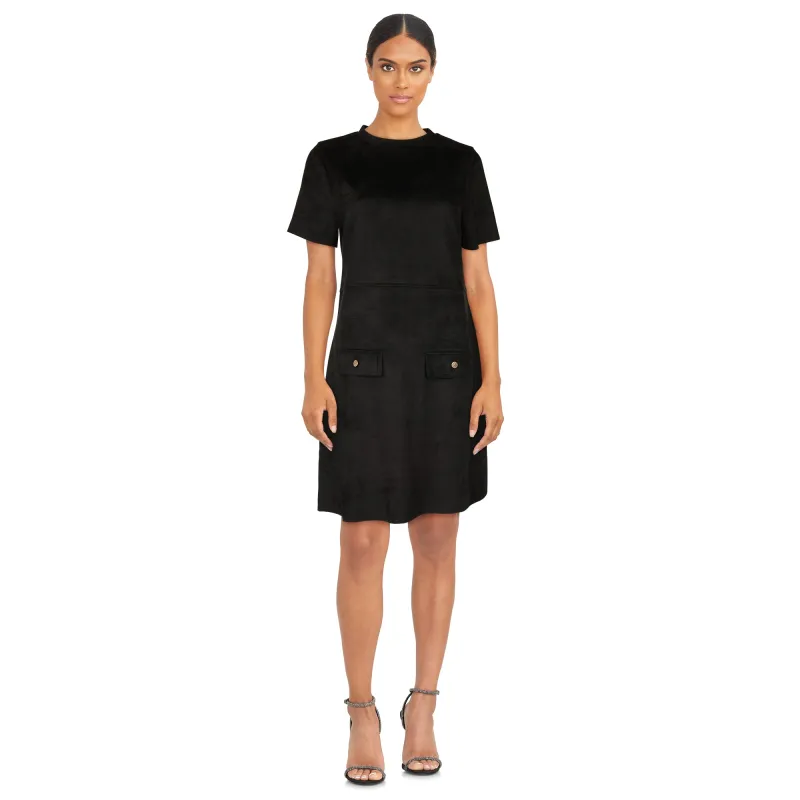 lily morgan Women's Faux Suede Mini Dress sold by Giant Tiger