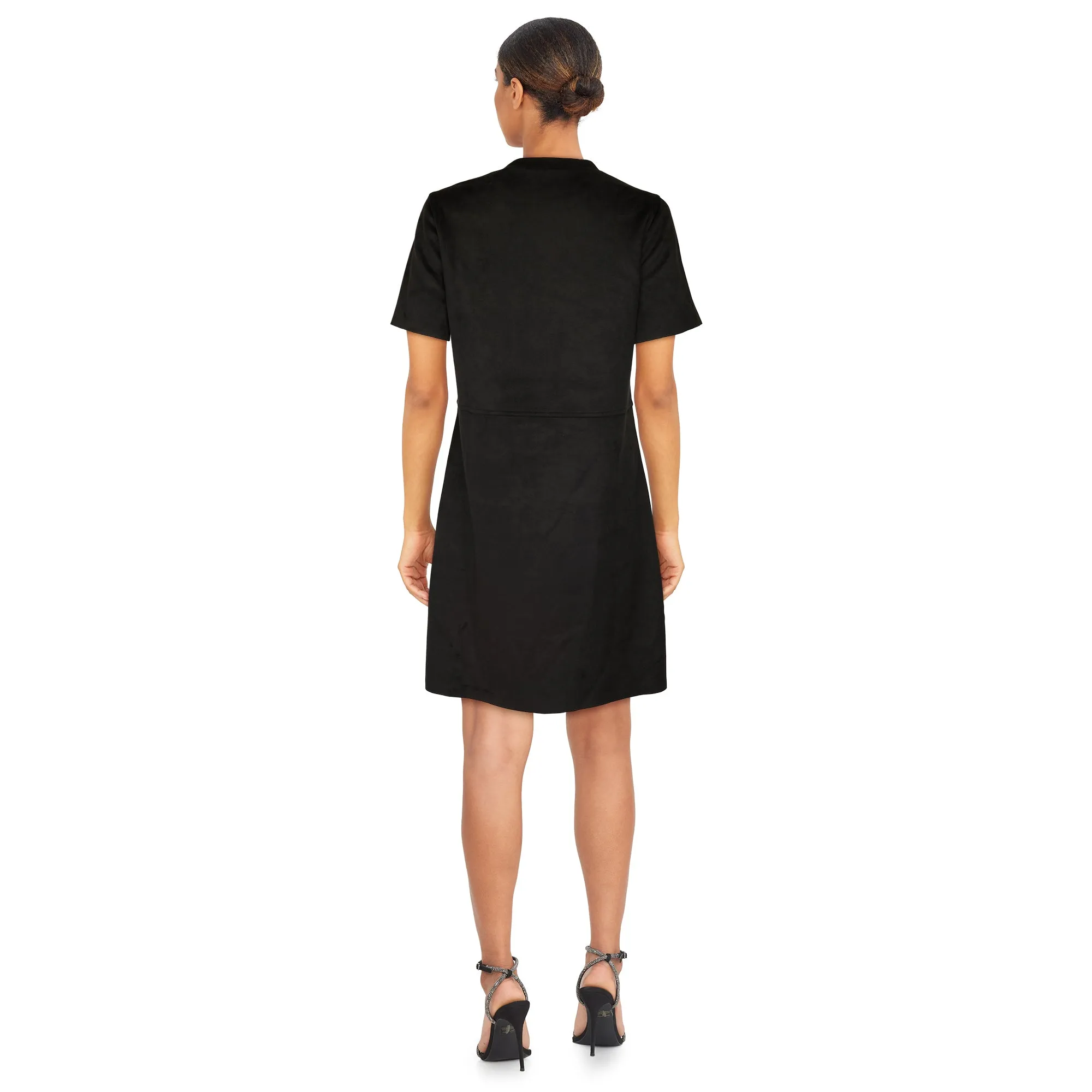 lily morgan Women's Faux Suede Mini Dress sold by Giant Tiger product image thumbnail 2