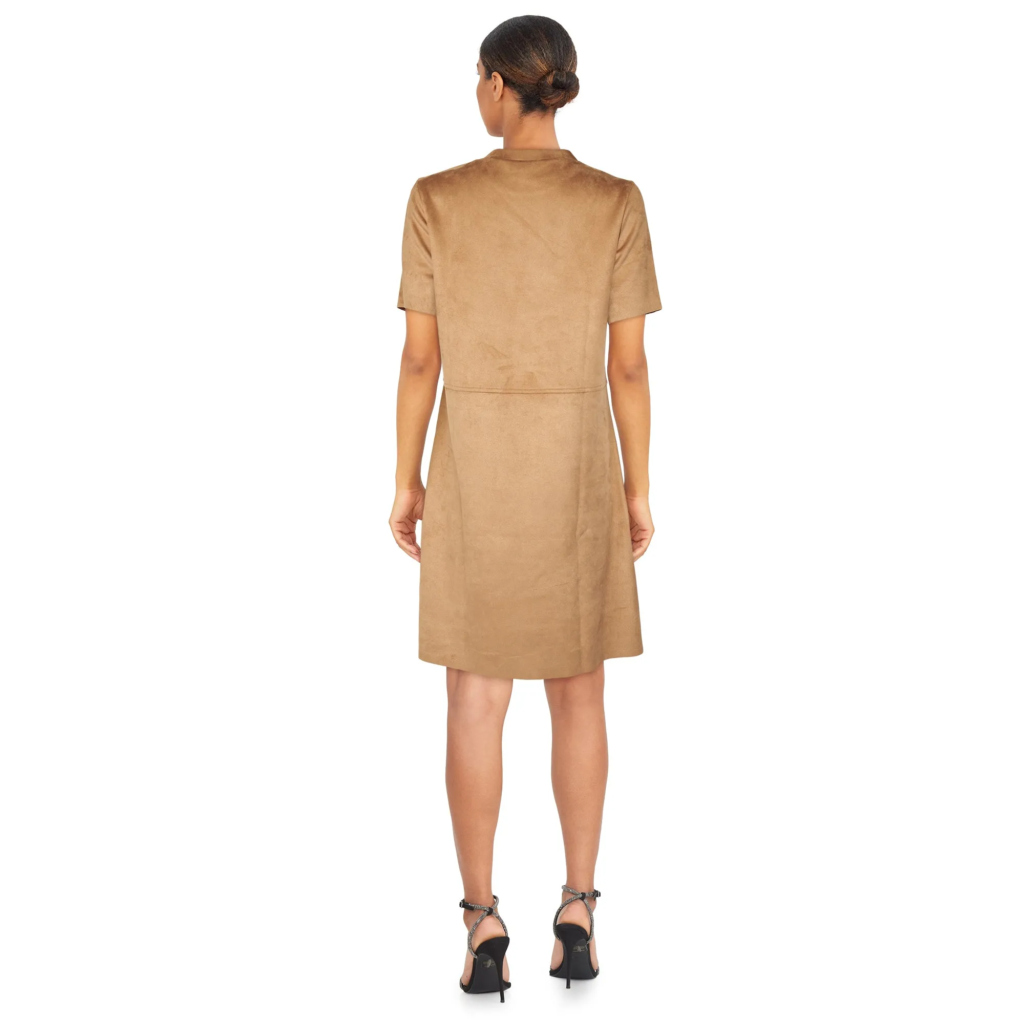 lily morgan Women's Faux Suede Mini Dress sold by Giant Tiger product image thumbnail 4
