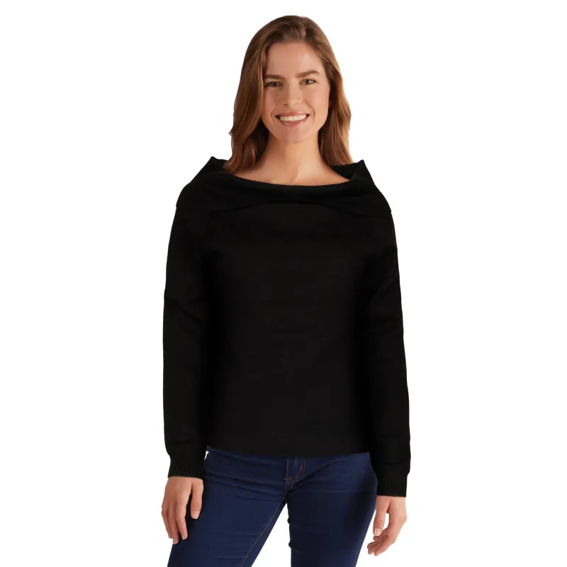 lily morgan Women's Off-The-Shoulder Sweater sold by Giant Tiger
