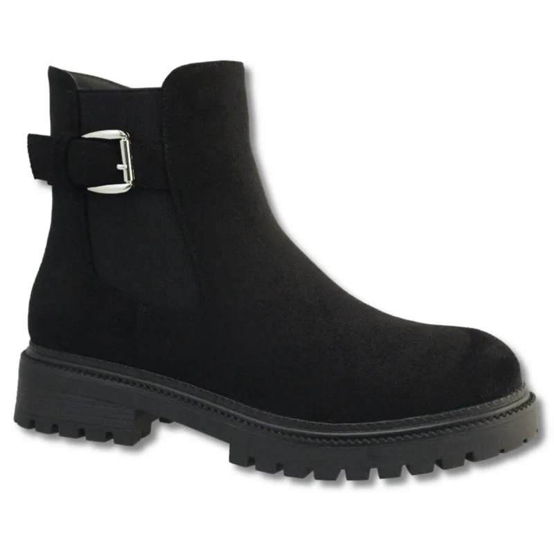 mySTYLE Women's Chelsea Buckle Boots sold by Giant Tiger