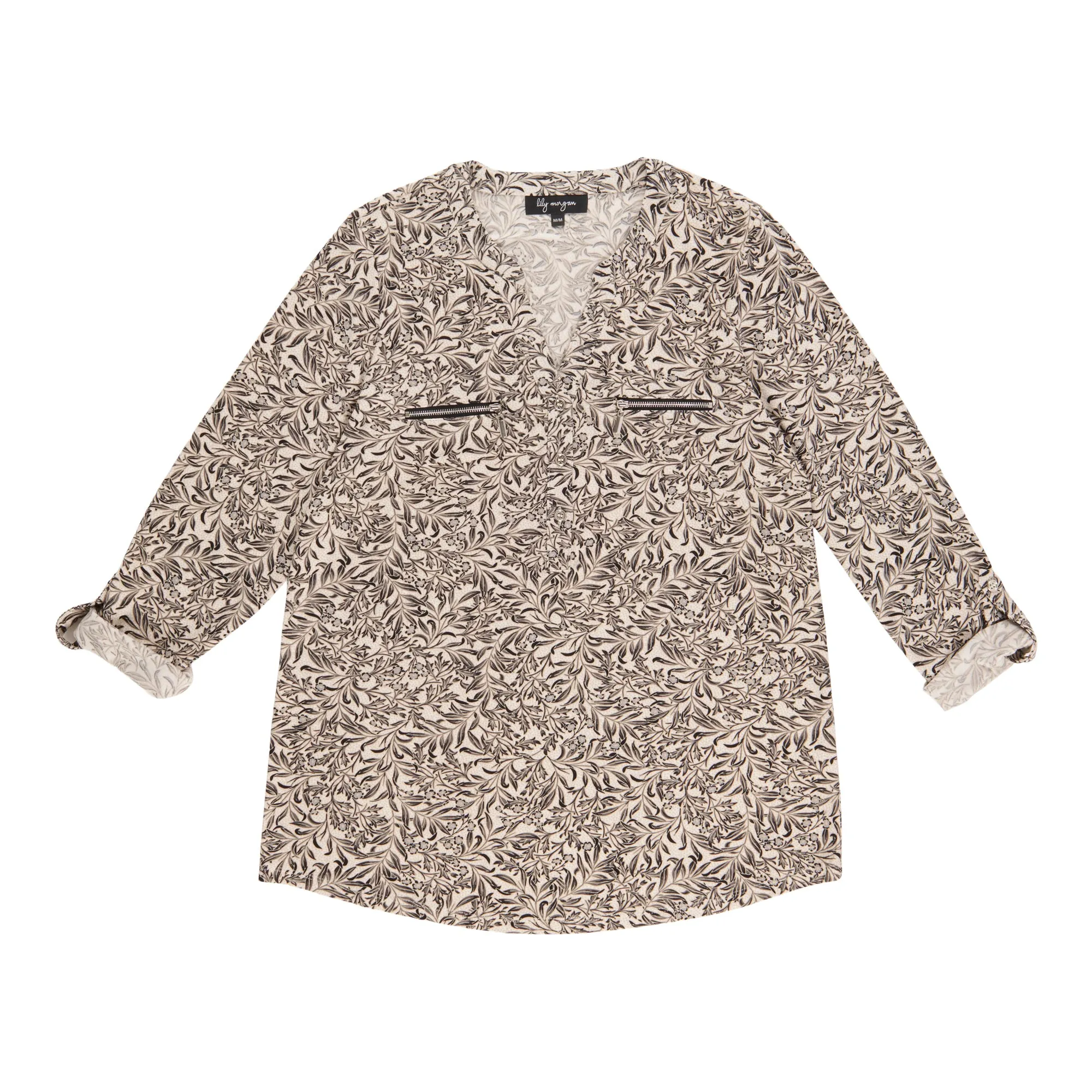 lily morgan Women's Top with Zipper Pockets sold by Giant Tiger product image thumbnail 4