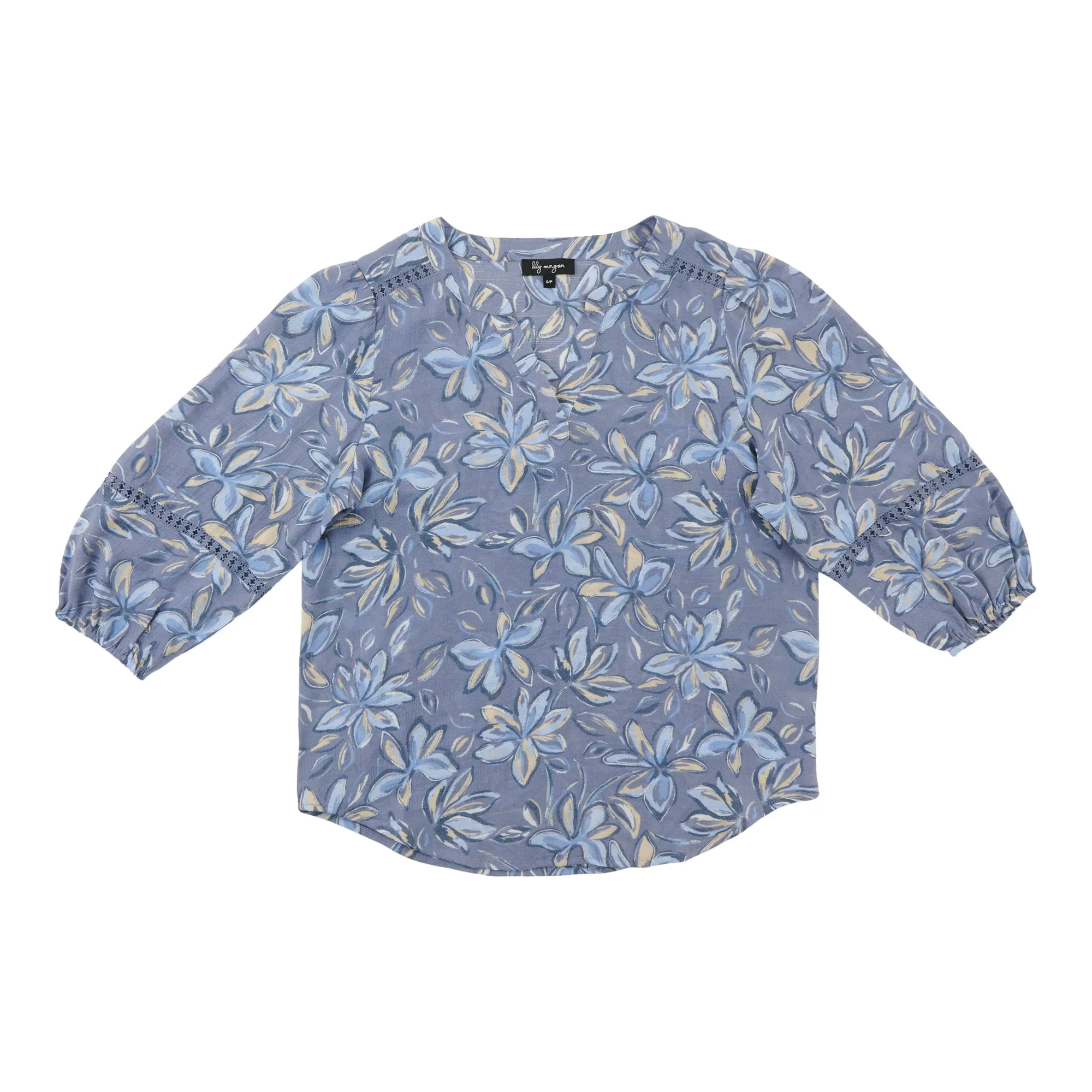 lily morgan Women's 3/4 Sleeve Blouse sold by Giant Tiger product image thumbnail 2