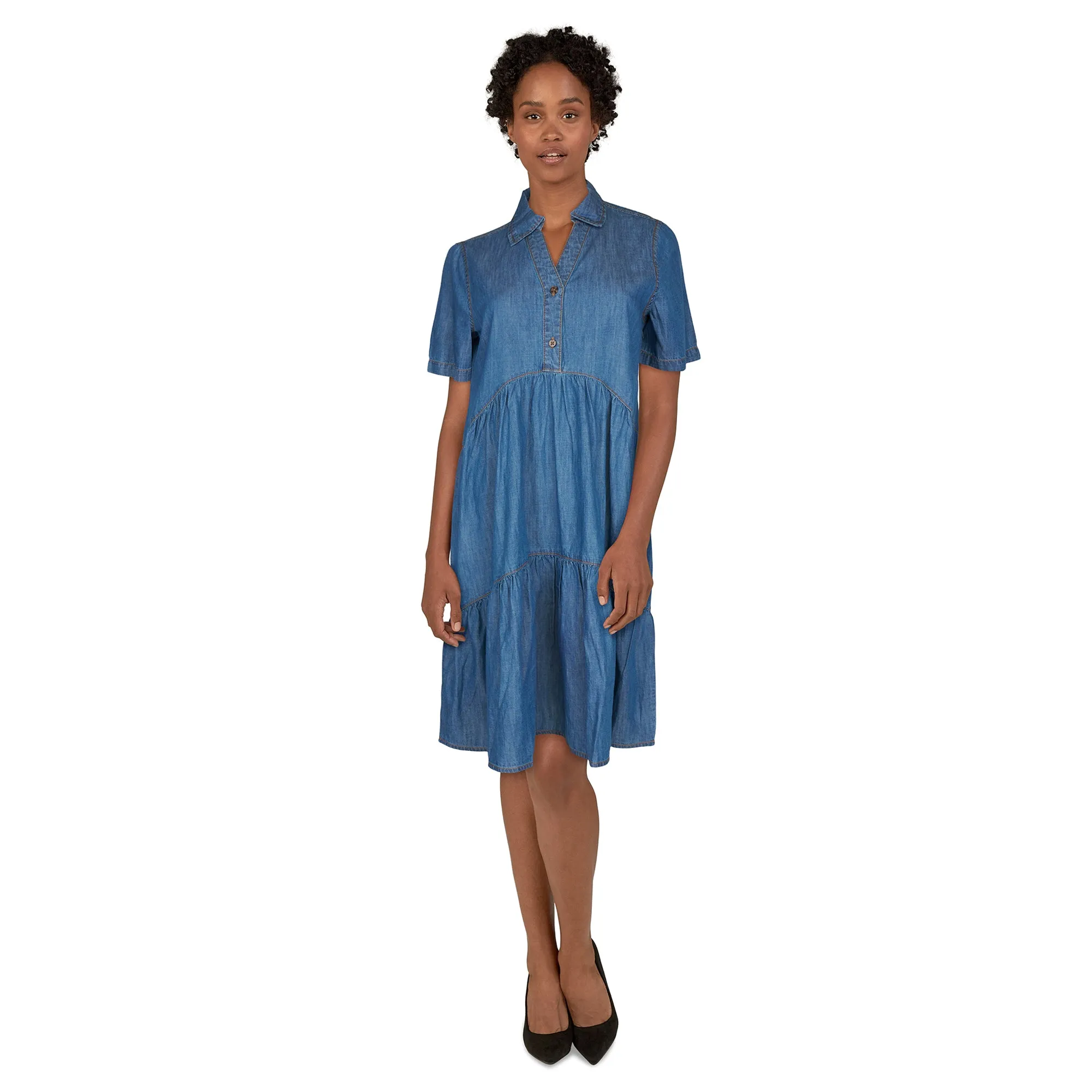 mySTYLE Women's Denim A-Line Dress sold by Giant Tiger