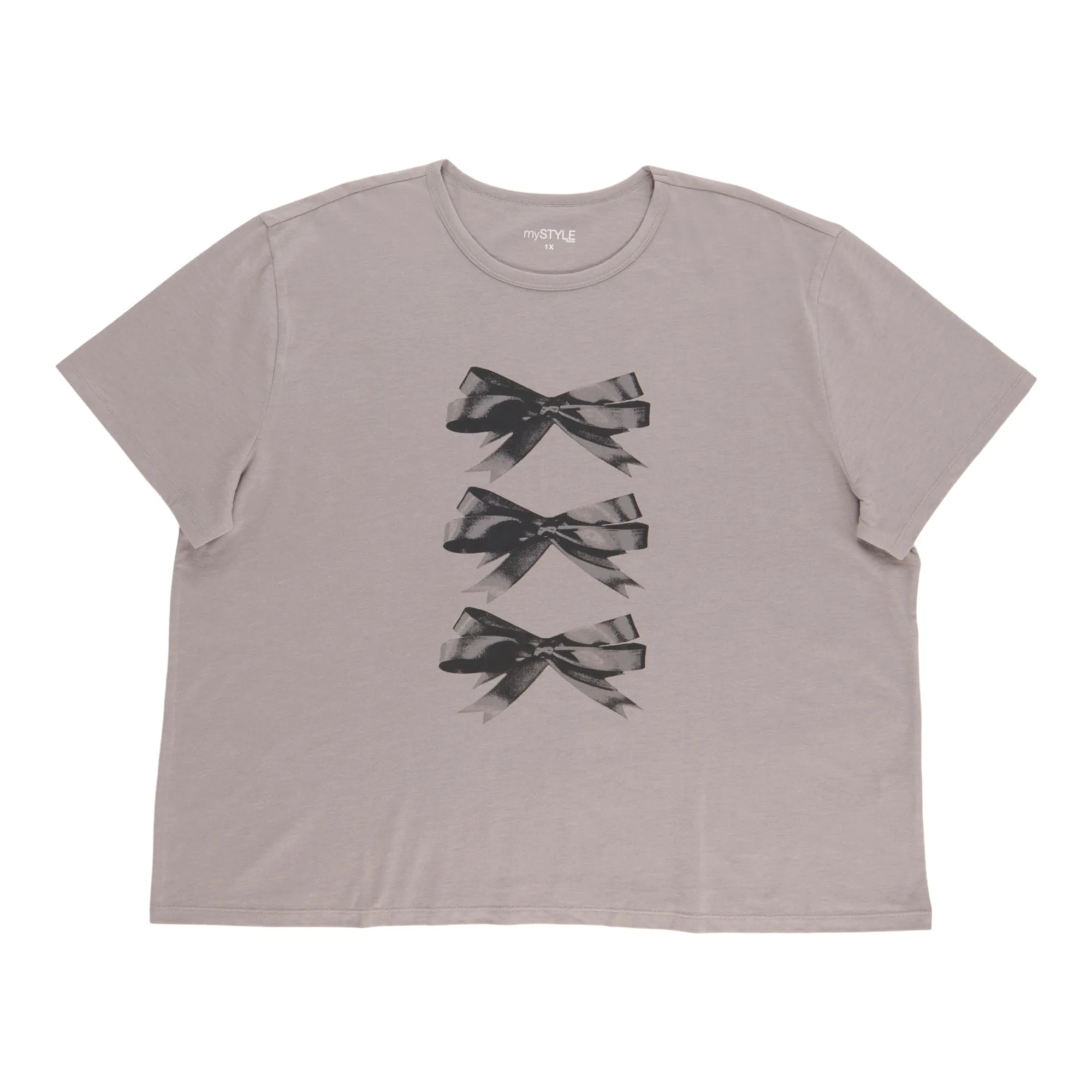 mySTYLE Women's Plus Crew Neck Tee sold by Giant Tiger