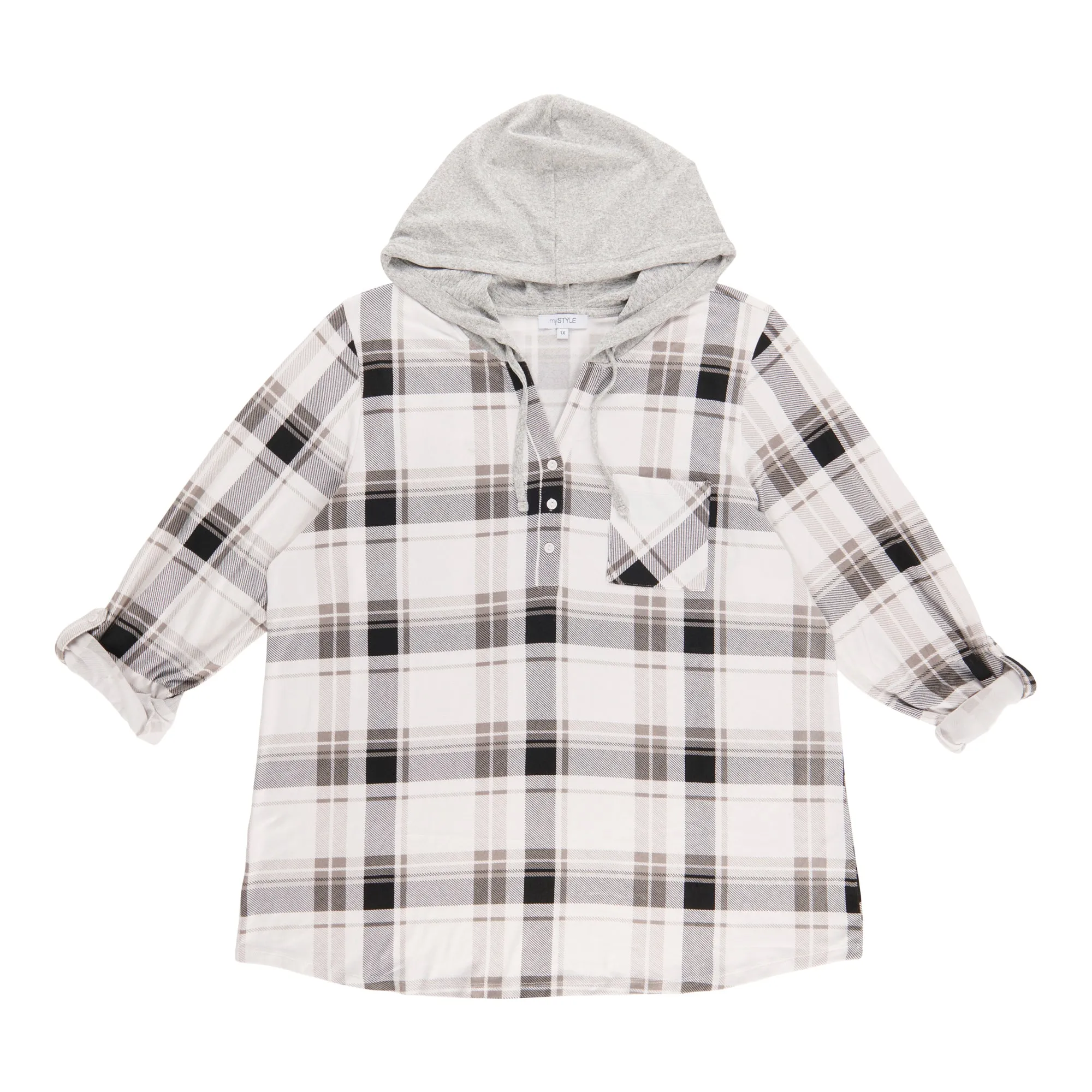 mySTYLE Women's Plus Hoodie sold by Giant Tiger