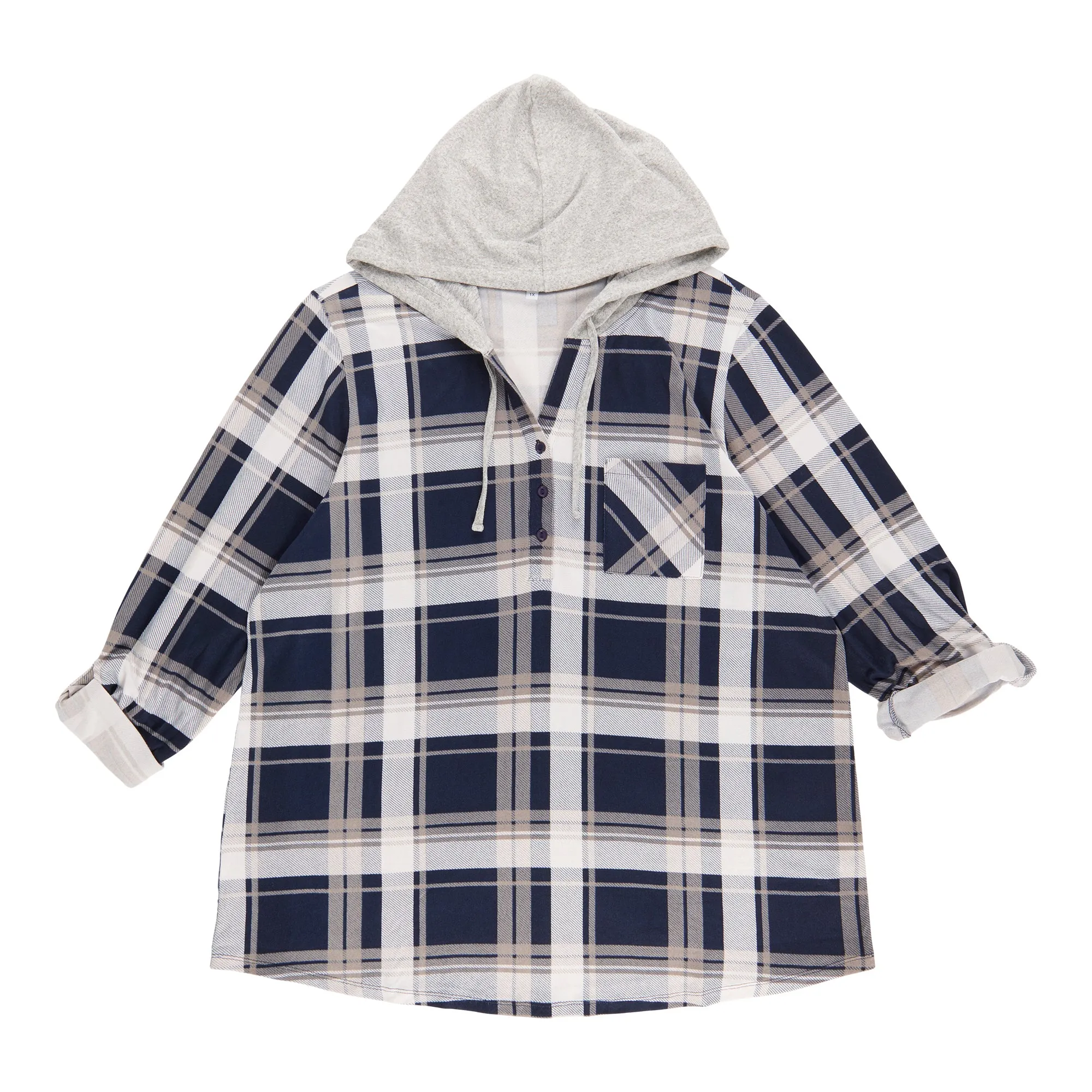 mySTYLE Women's Plus Hoodie sold by Giant Tiger product image thumbnail 2