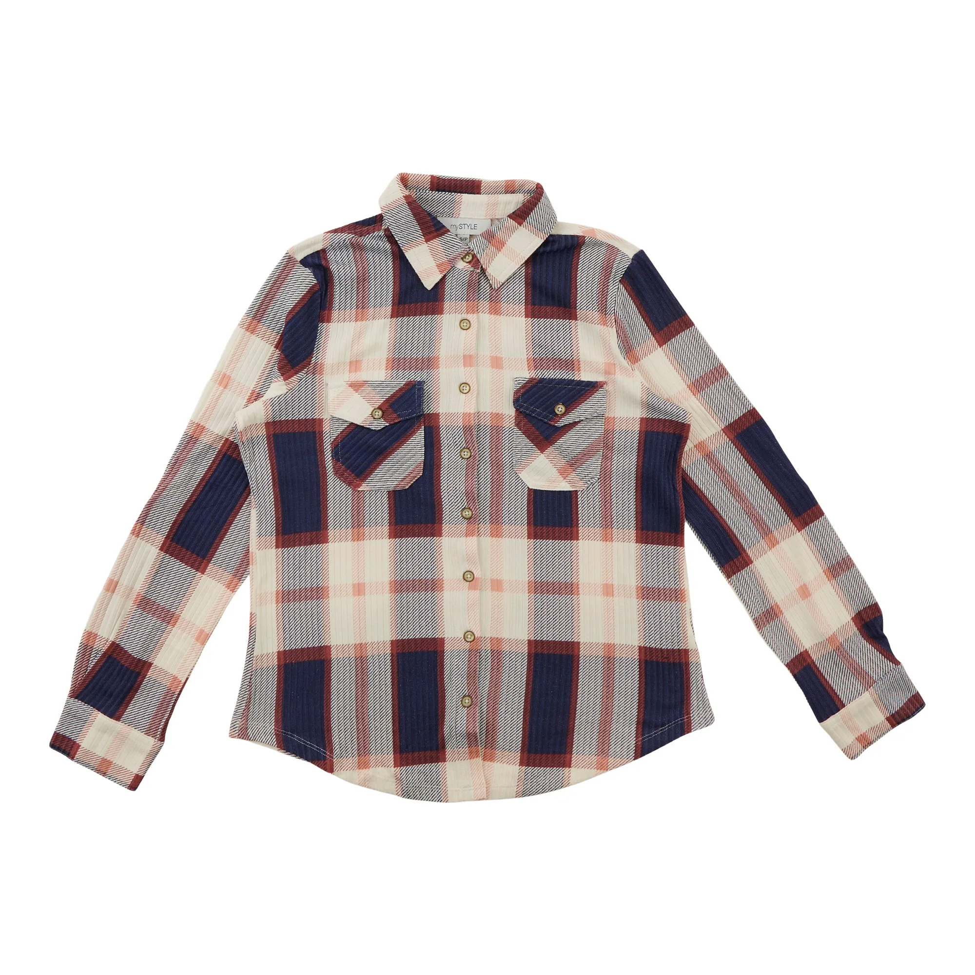 mySTYLE Women's Plaid Shirt sold by Giant Tiger