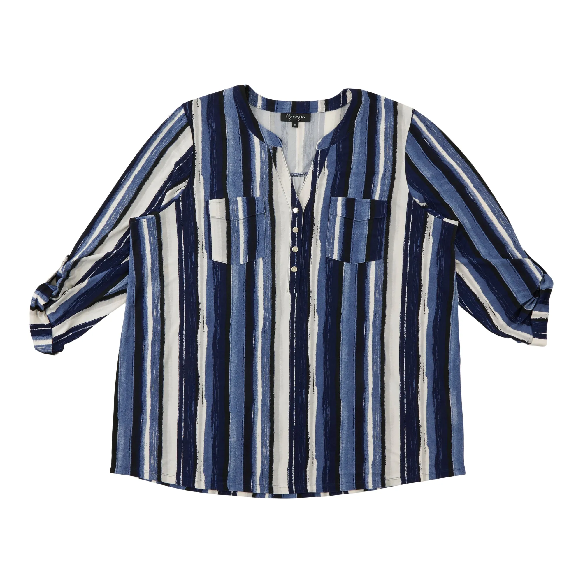 lily morgan Women's Plus Top with Front Pockets sold by Giant Tiger