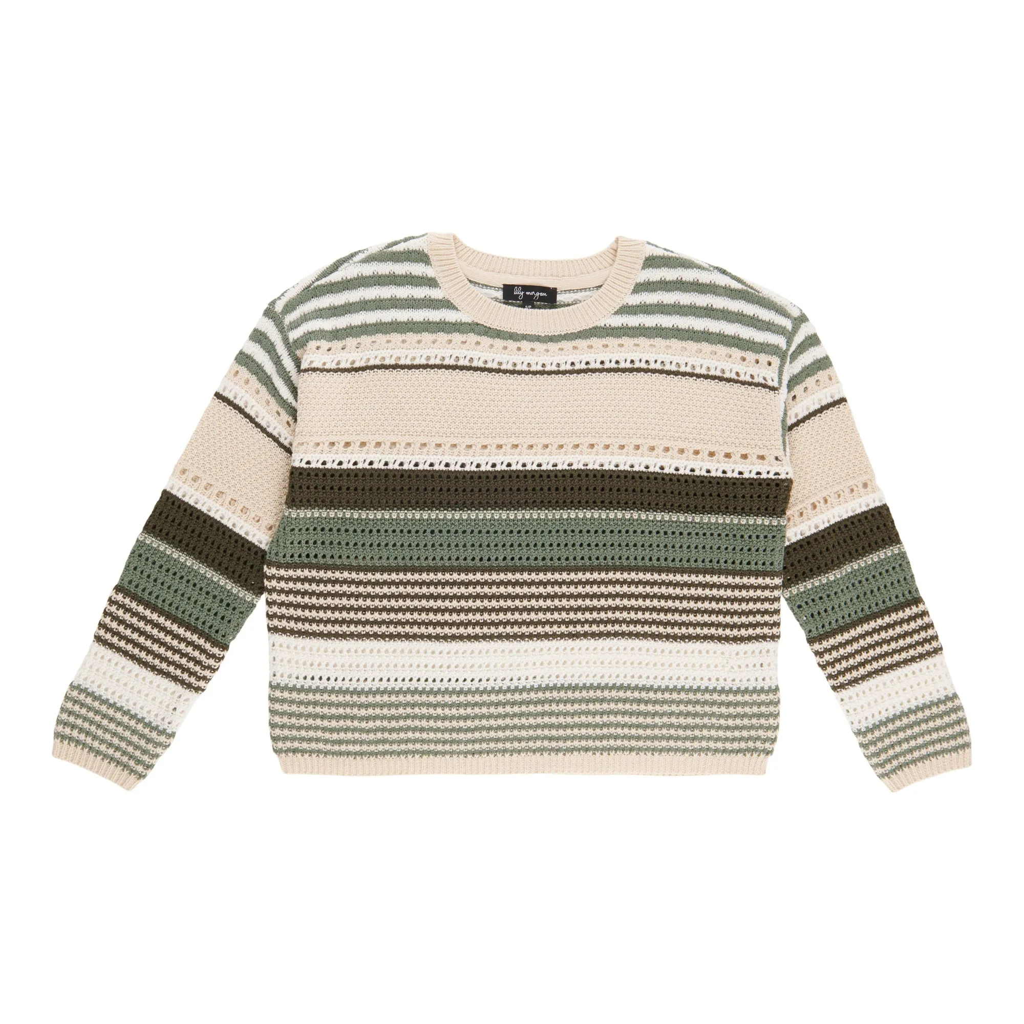 lily morgan Women's Striped Pullover Sweater sold by Giant Tiger product image thumbnail 2