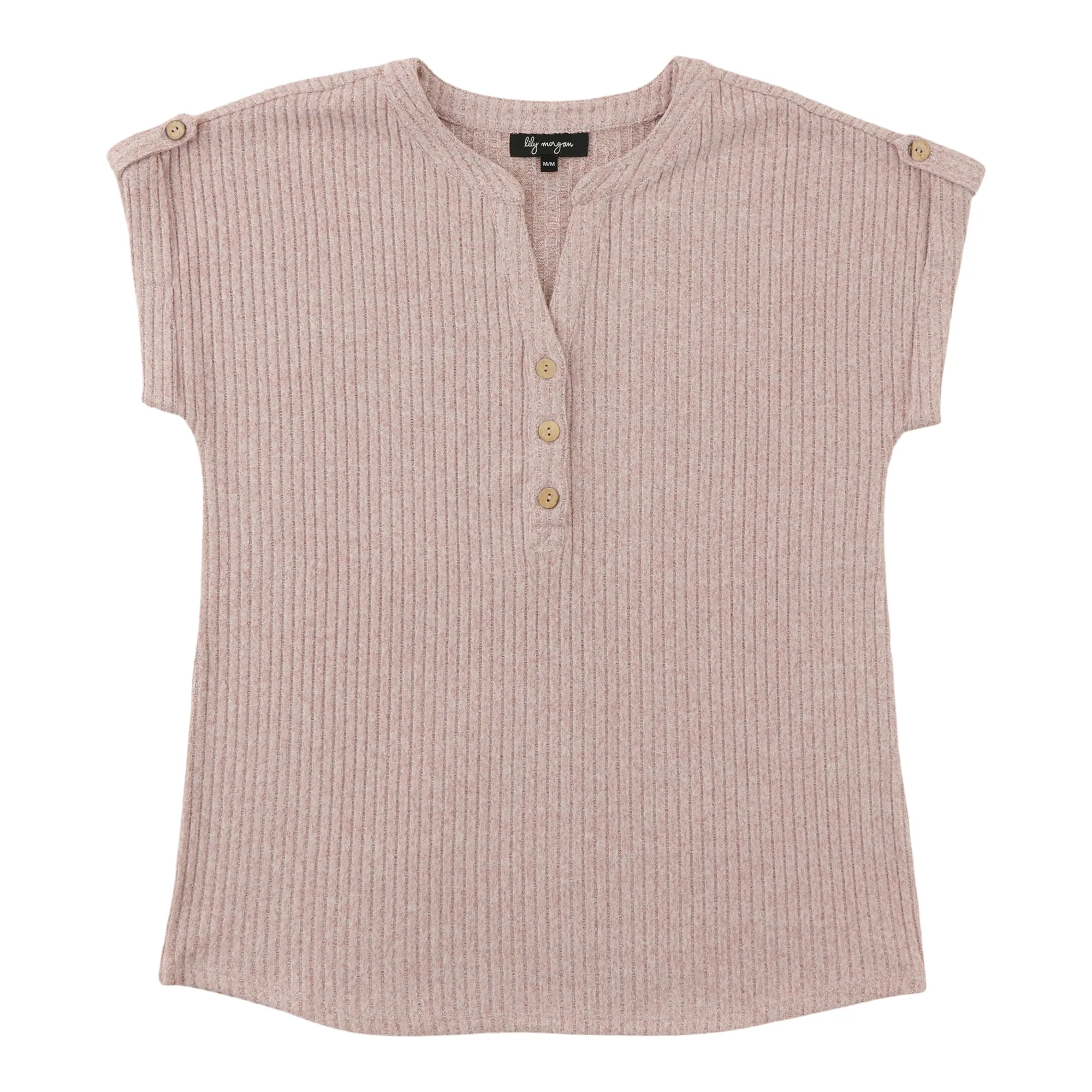 lily morgan Women's Roll Cuffed Top sold by Giant Tiger product image thumbnail 4