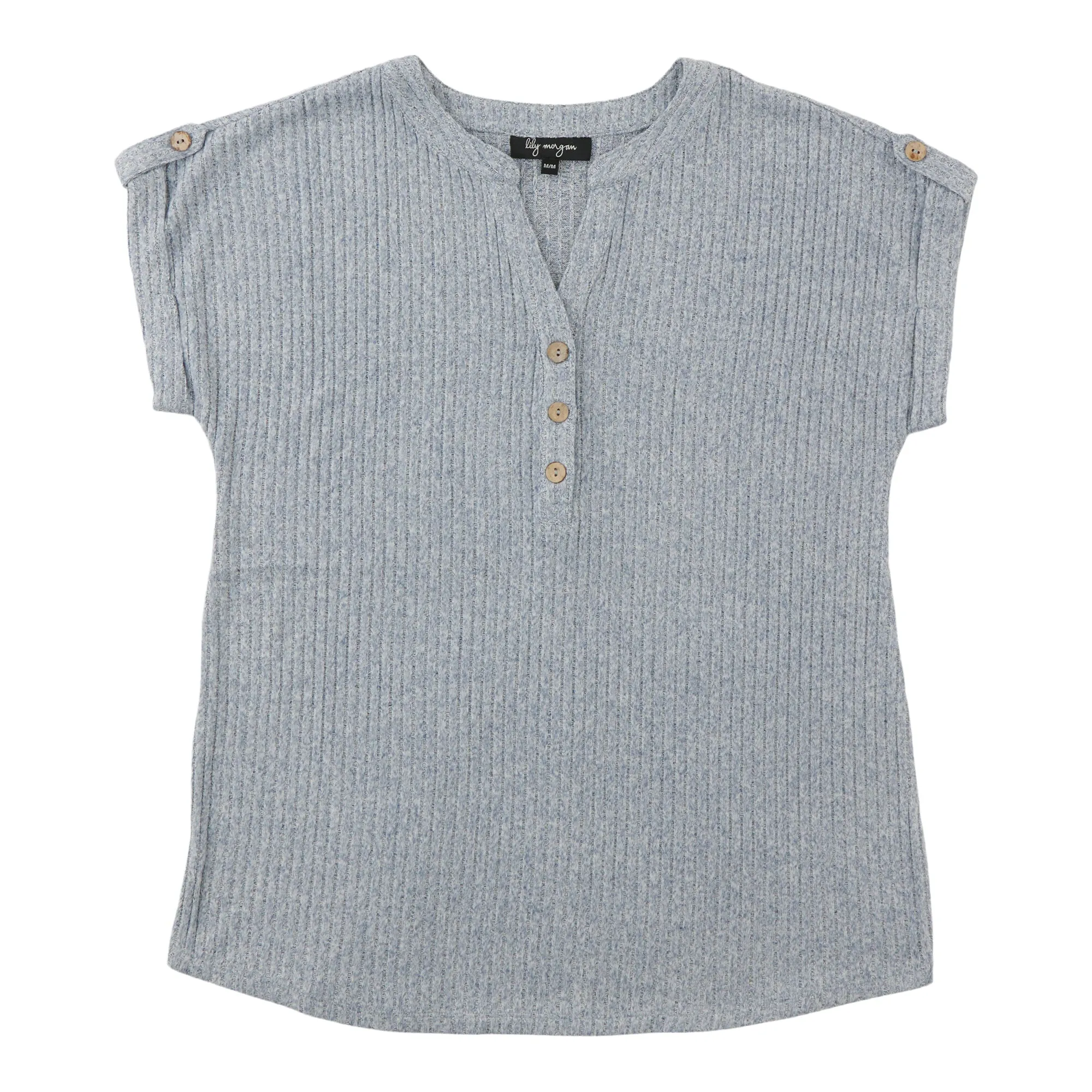 lily morgan Women's Roll Cuffed Top sold by Giant Tiger product image thumbnail 3