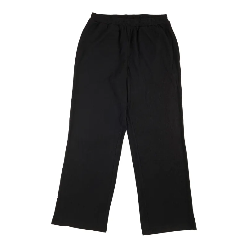 lily morgan Women's Solid Wide-Leg Crinkle Pants sold by Giant Tiger