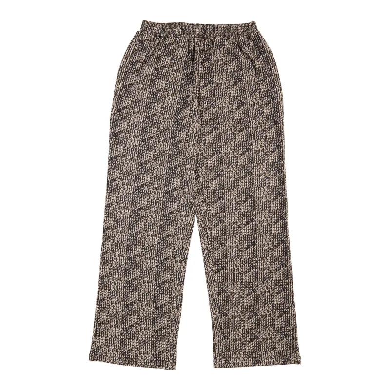 lily morgan Women's Printed Wide-Leg Crinkle Pants sold by Giant Tiger
