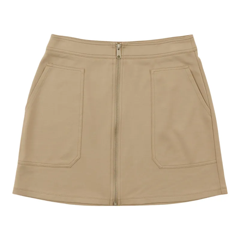 lily morgan Women's Ponte Zip Front Skirt sold by Giant Tiger